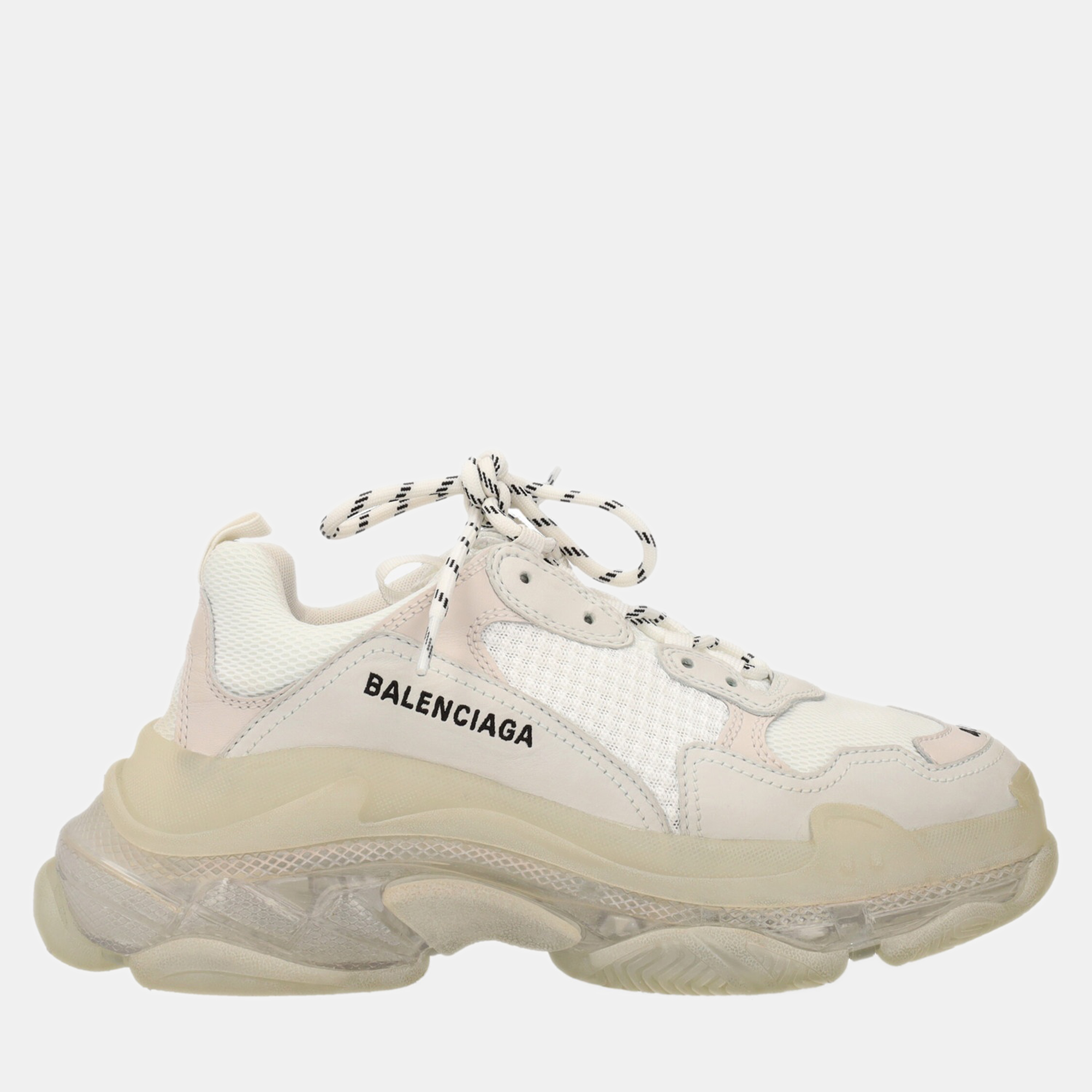 Balenciaga  Women's Synthetic Fibers Sneakers - Grey - EU 40