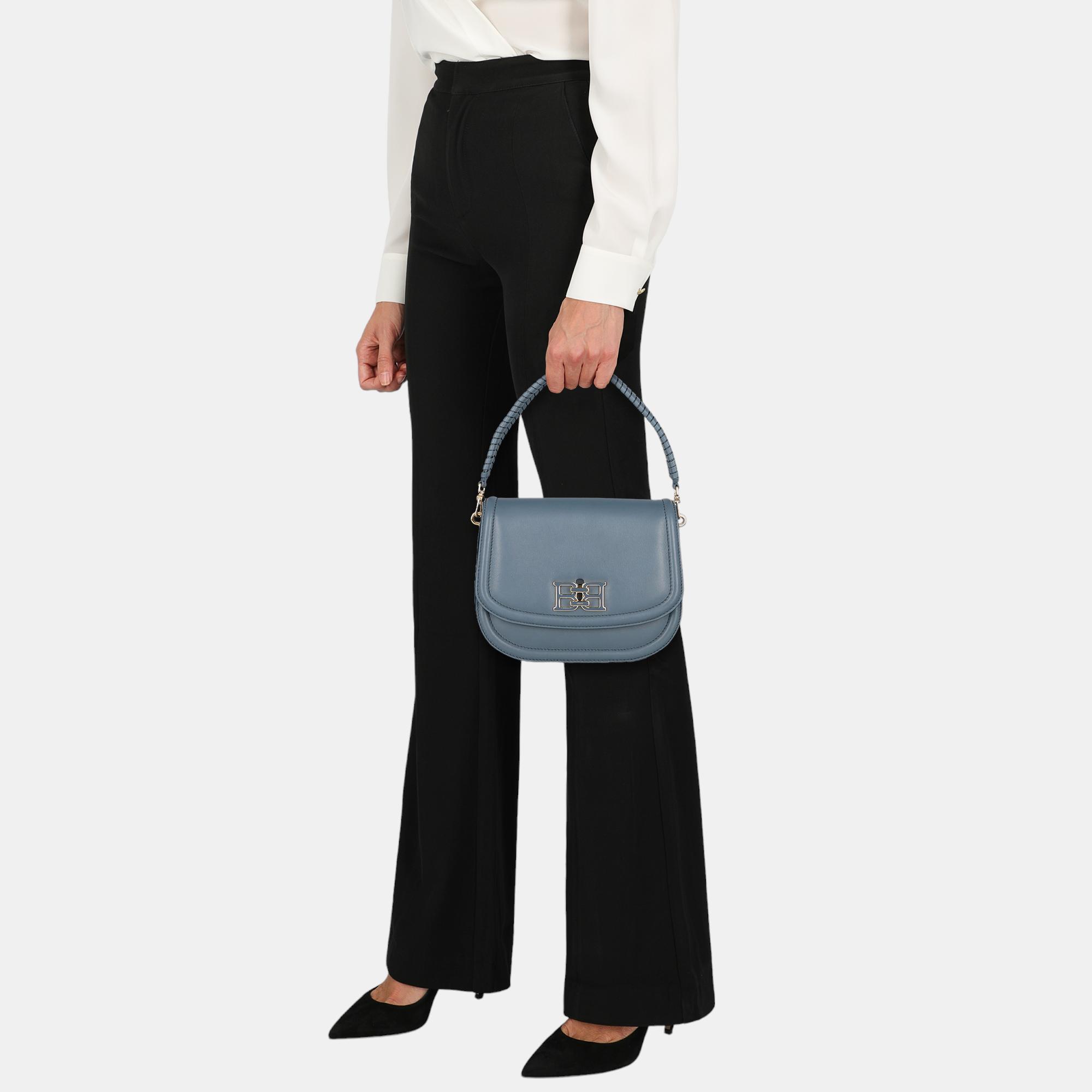 Bally  Women's Leather Hobo Bag - Navy - One Size