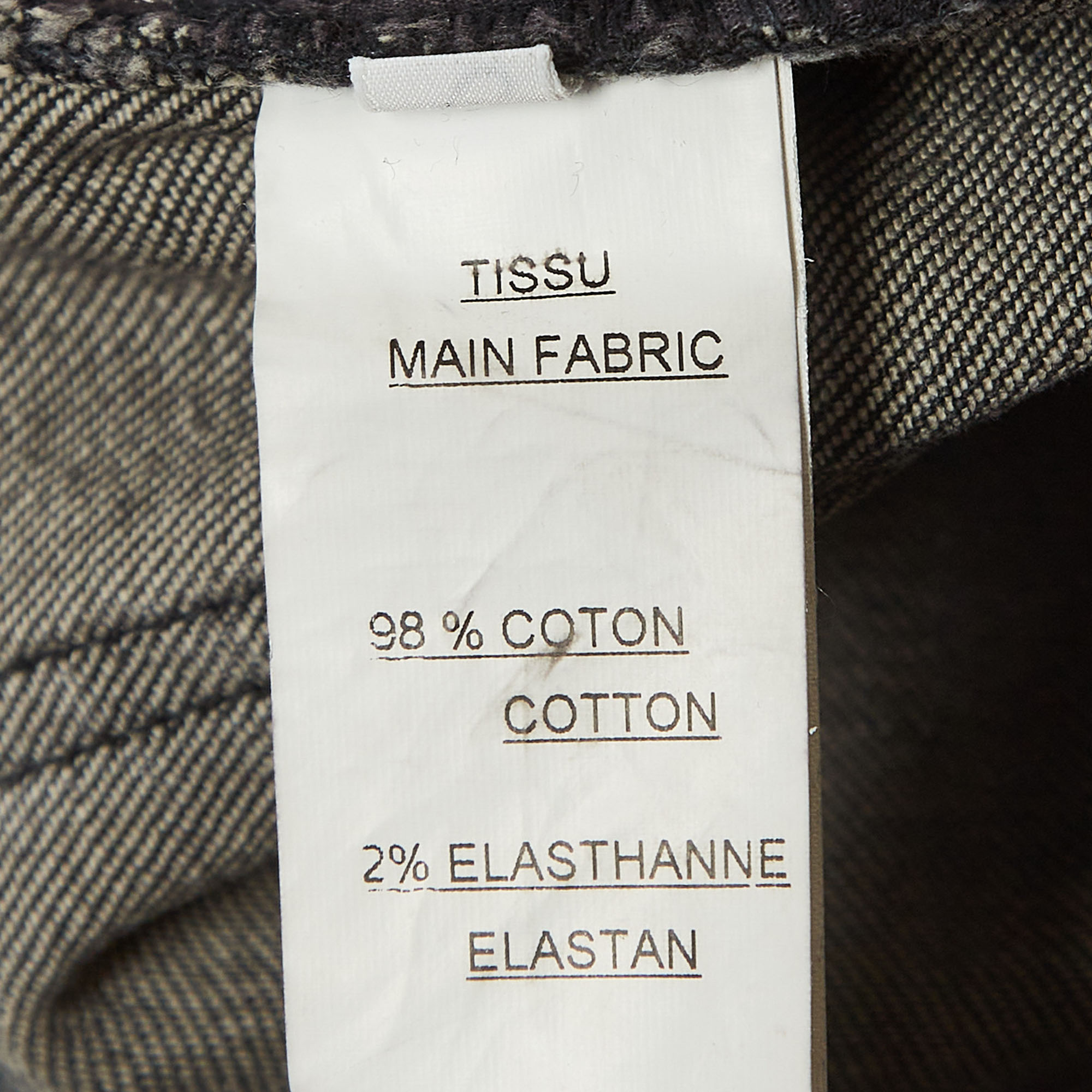 Balmain Grey Washed Denim Slim Fit Jeans S Waist 28