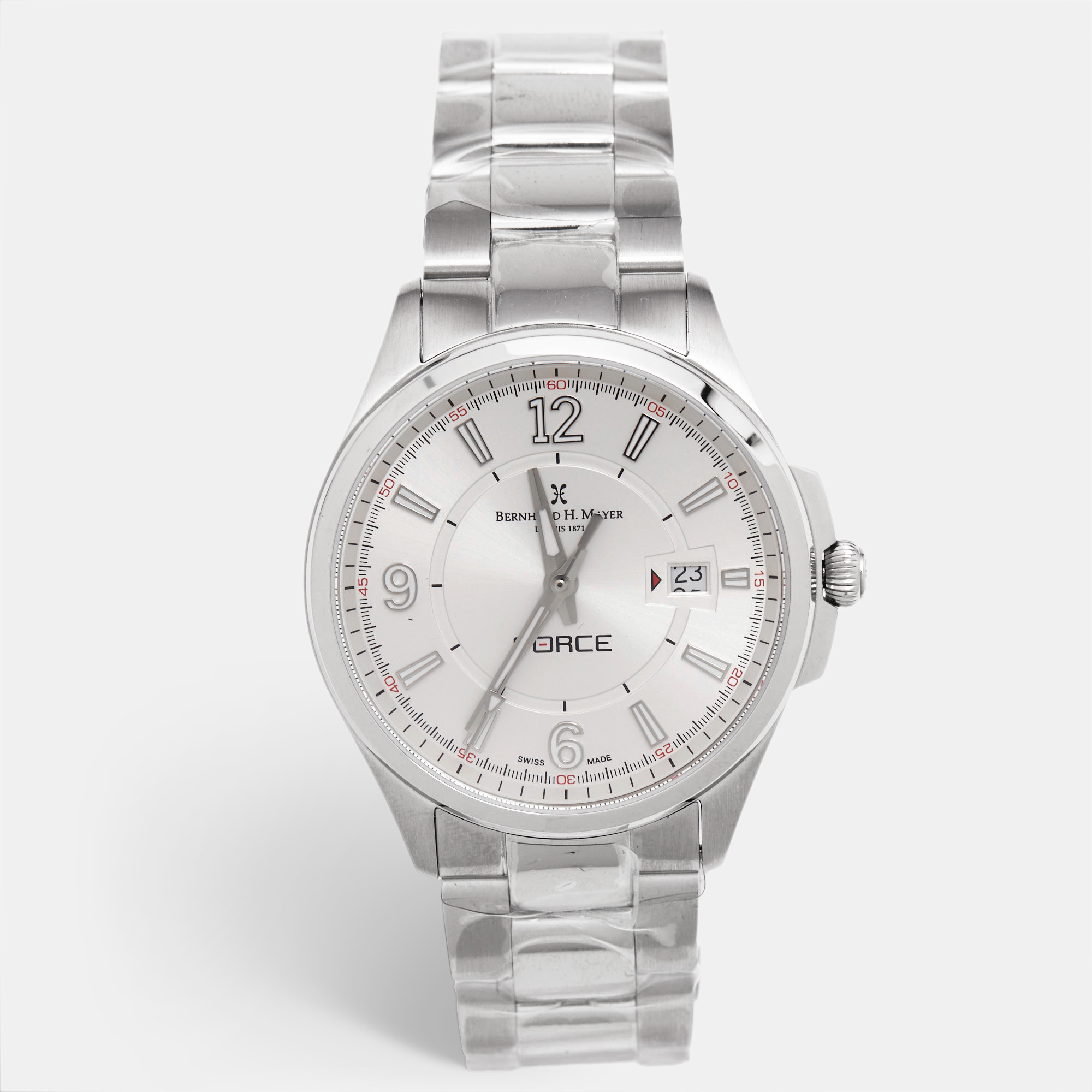 Bernhard H. Mayer Silver White Stainless Steel Force Artemis Women's Wristwatch
Bernhard H. Mayer Silver White Stainless Steel Force Artemis Women's Wristwatch