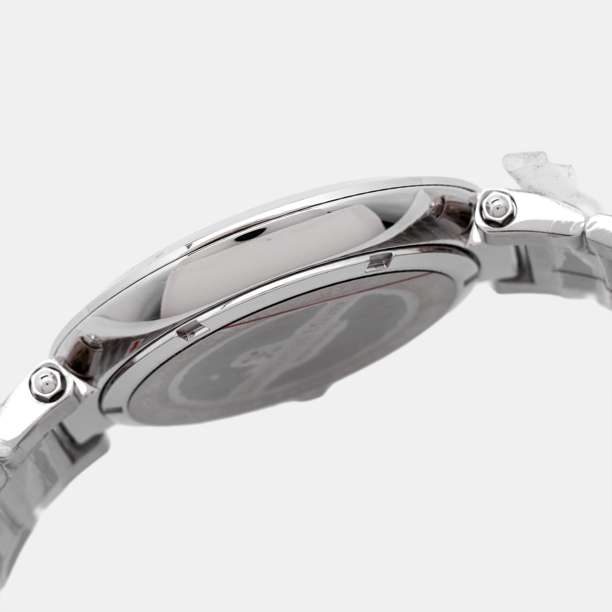 Bernhard H. Mayer Silver Stainless Steel Aurora Women's Wristwatch 40 Mm
