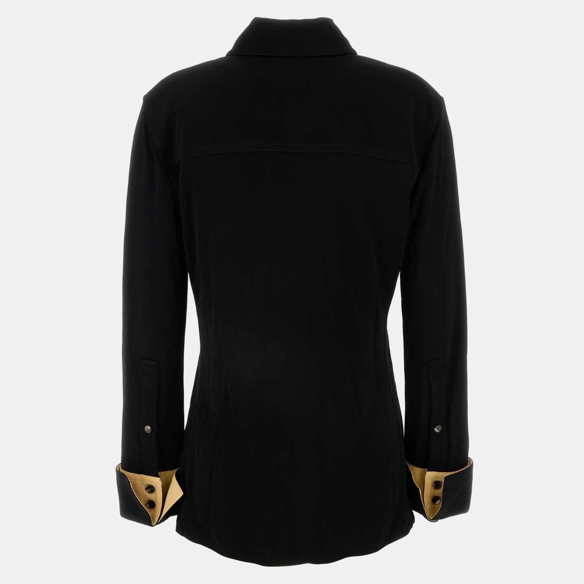 Bottega Veneta Black Jersey Shirt IT 36