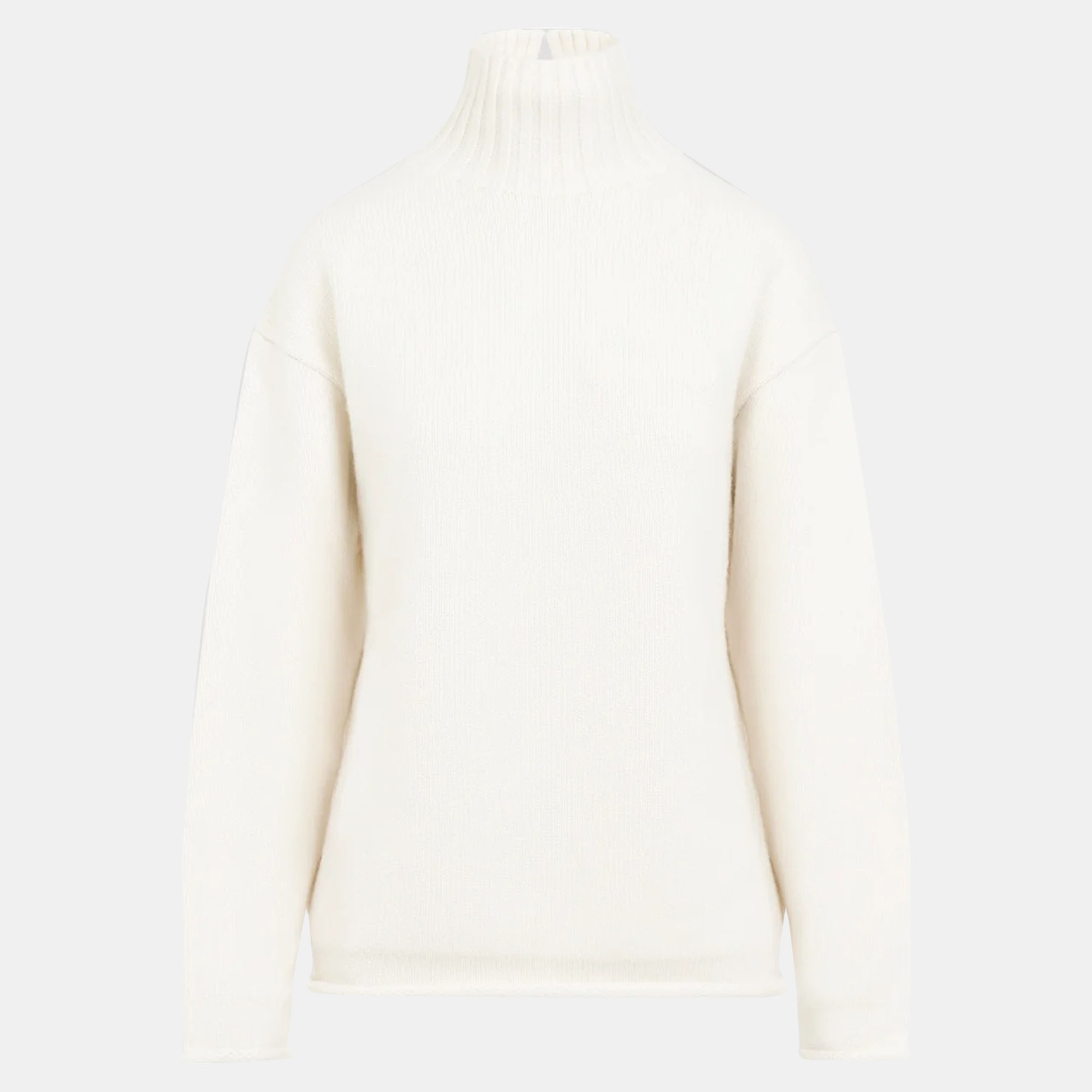 Bottega Veneta White Wool Sweatshirt M