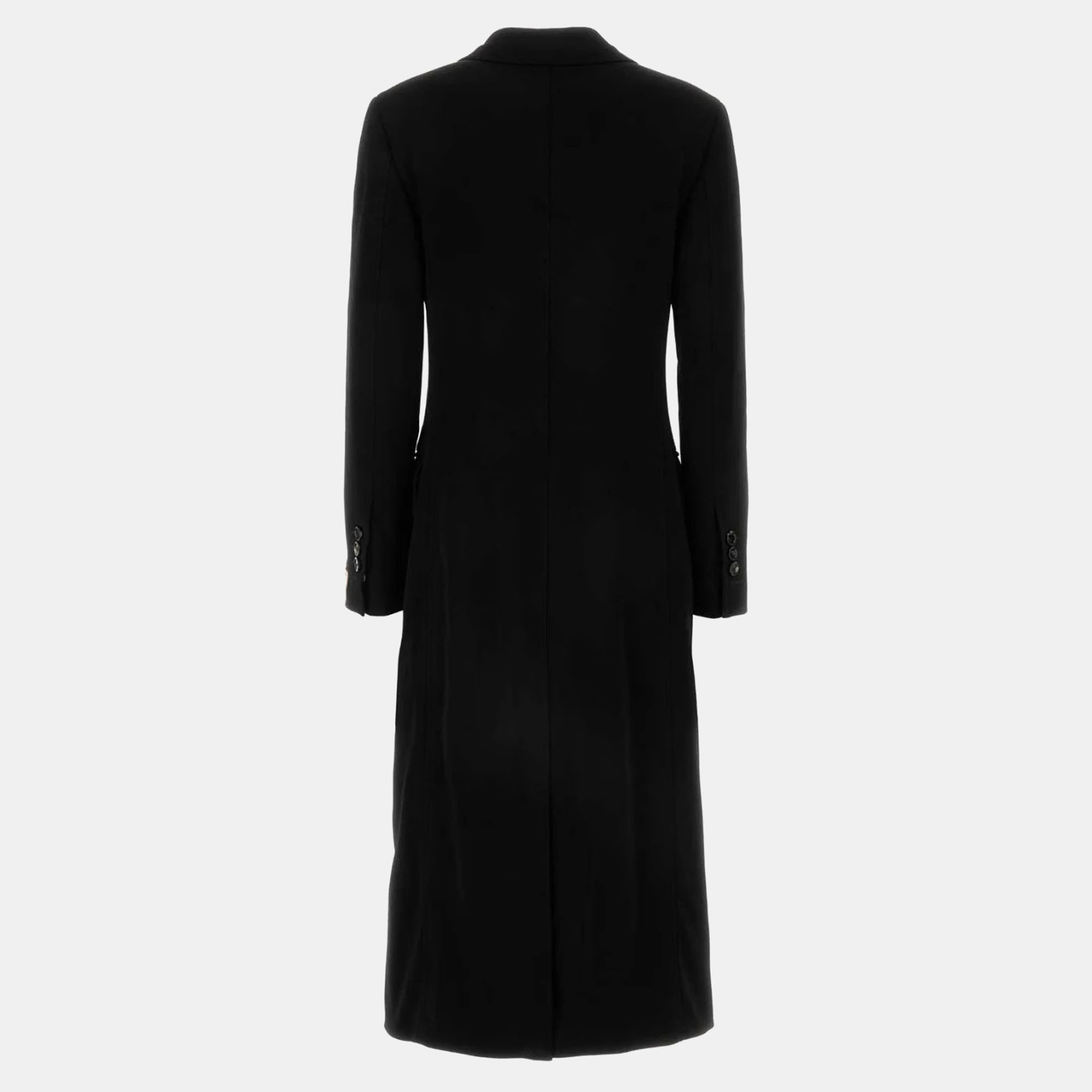 Bottega Veneta Black Jersey Coat IT 40