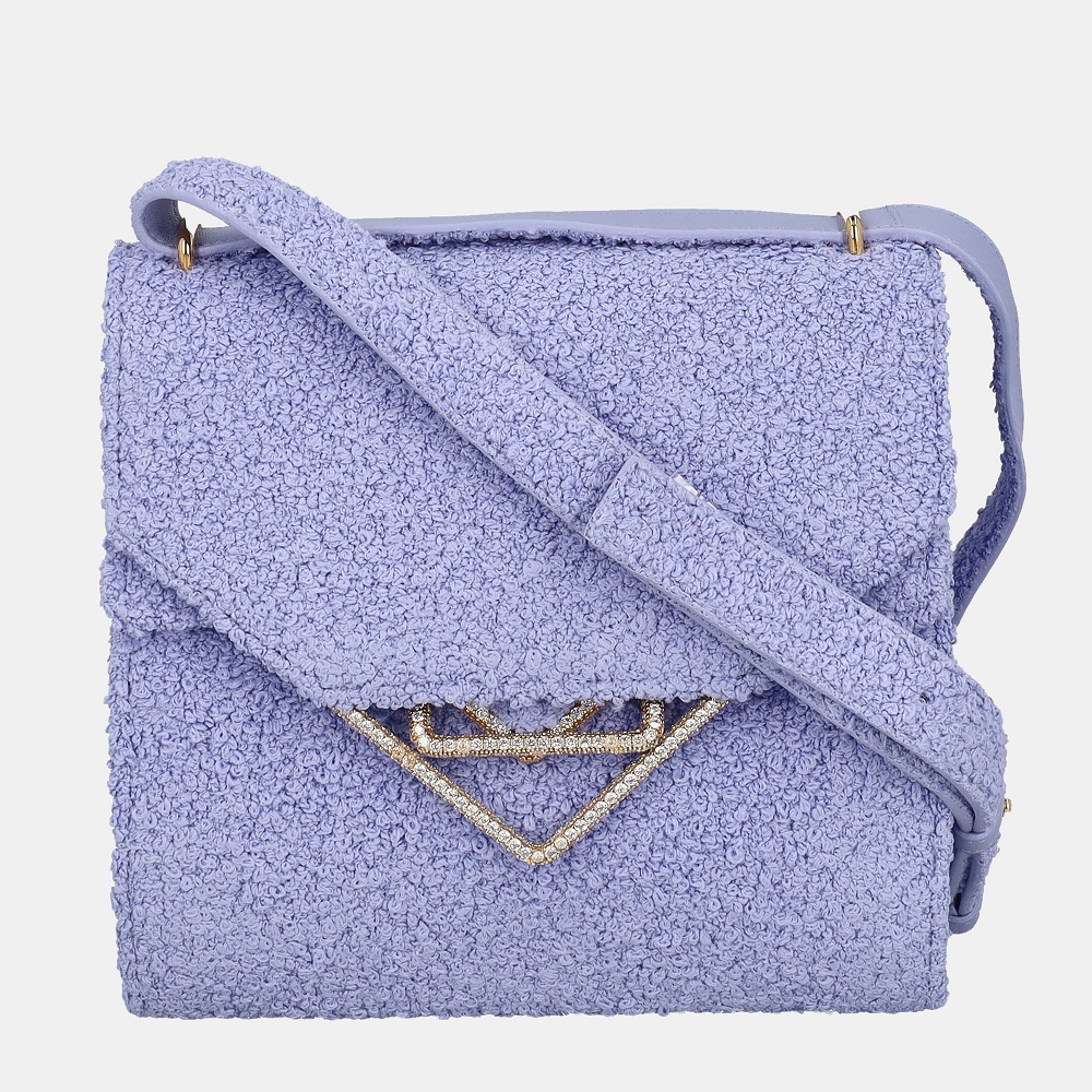 Bottega Veneta Women's Fabric Bag - Purple - One Size