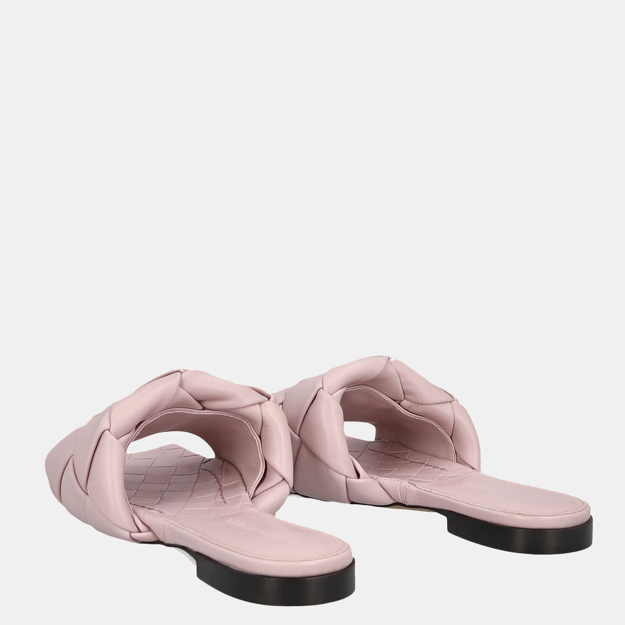 Bottega Veneta Women's Leather Slippers - Pink - EU 35