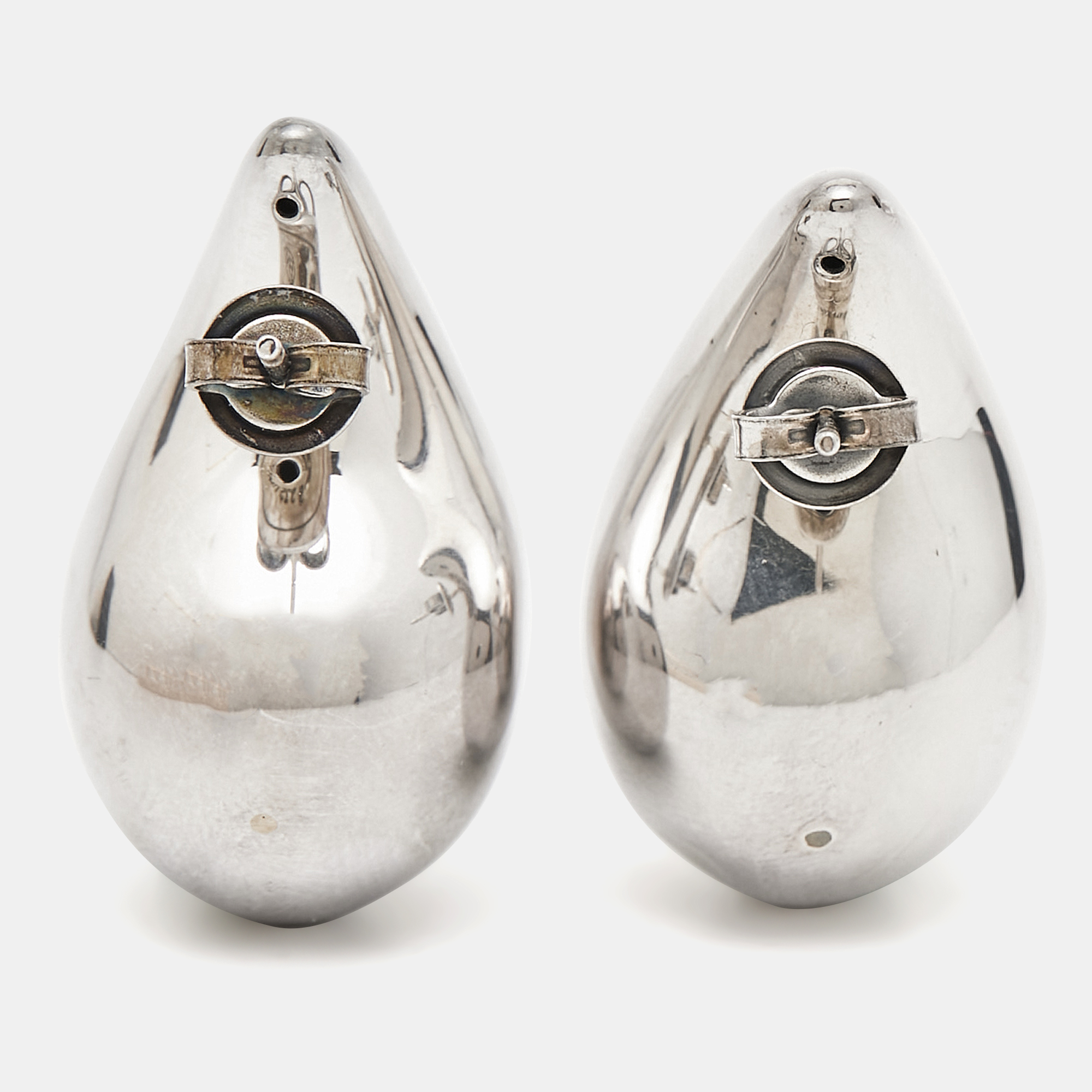 Bottega Veneta Drop Sterling Silver Earrings