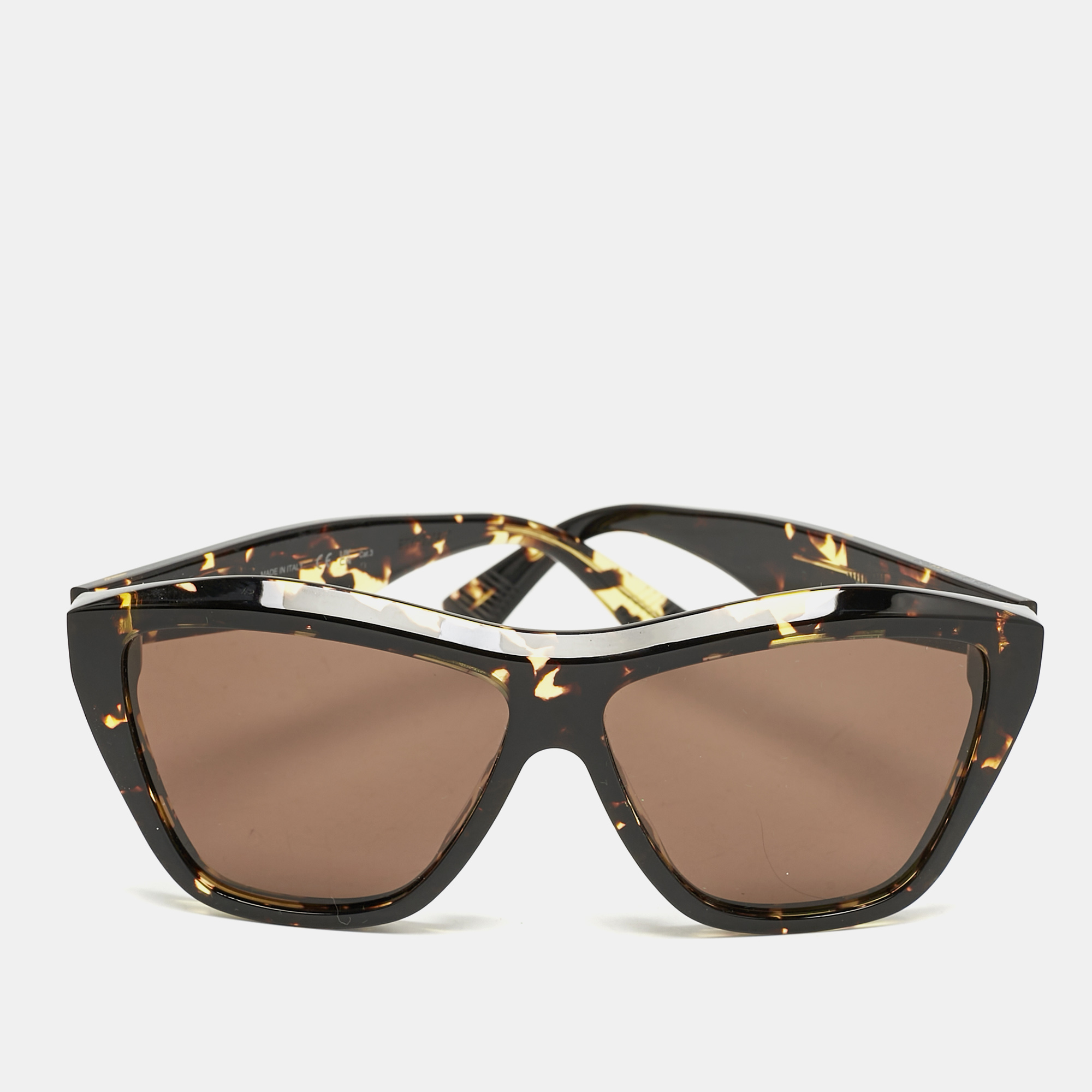 Bottega Veneta Tortoise Brown BV1092S Minimalist Cat Eye Sunglasses
Bottega Veneta Tortoise Brown BV1092S Minimalist Cat Eye Sunglasses