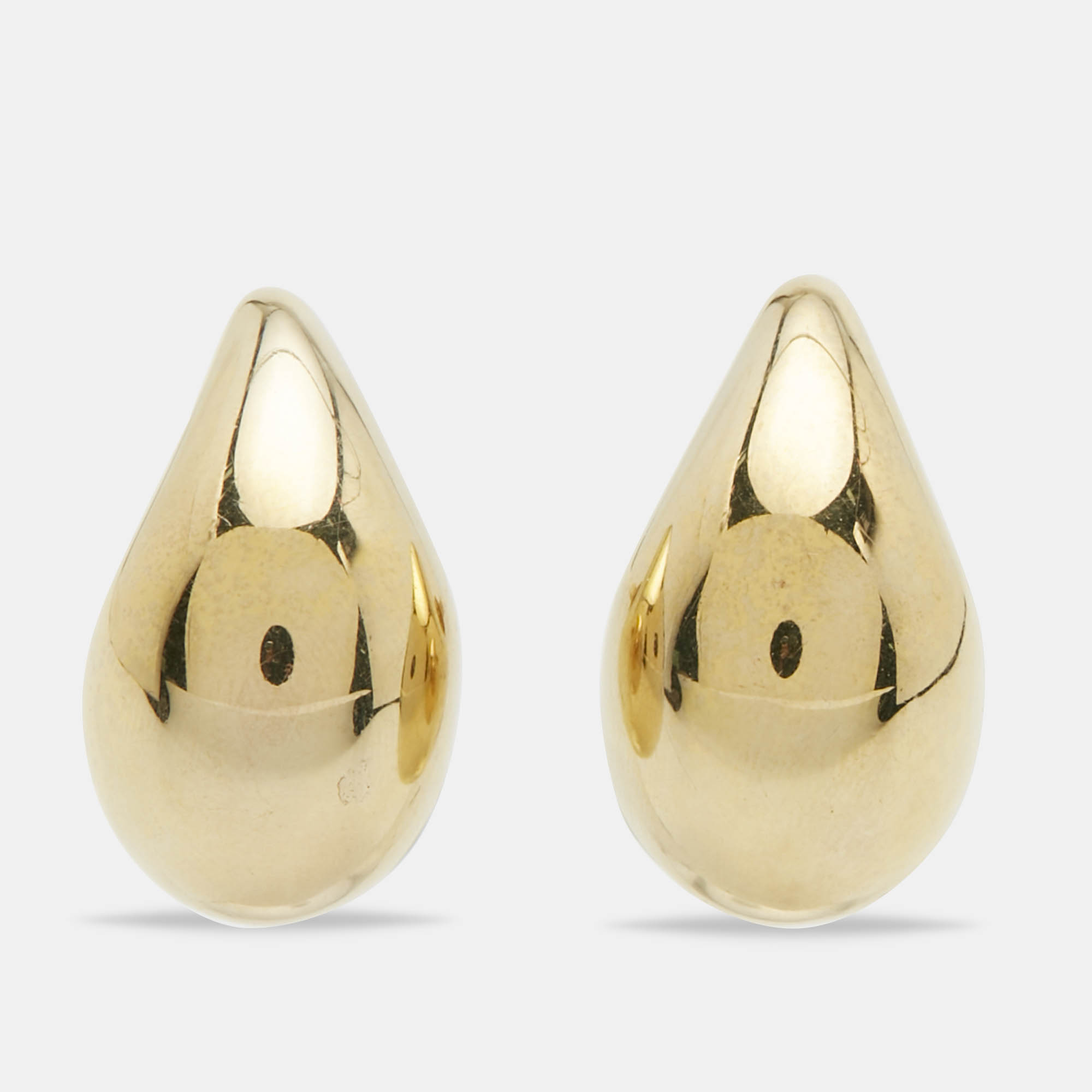 Bottega Veneta Drop Shape Gold Finish Sterling Silver Stud Earrings
Bottega Veneta Drop Shape Gold Finish Sterling Silver Stud Earrings