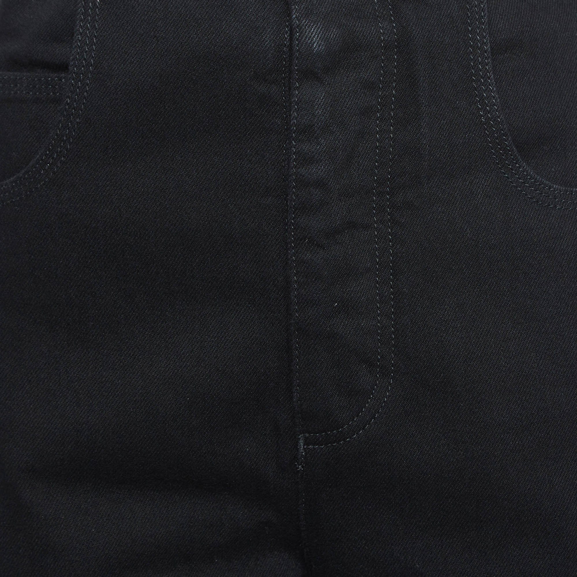 Bottega Veneta Black Side Stripe Denim Jeans M Waist 32