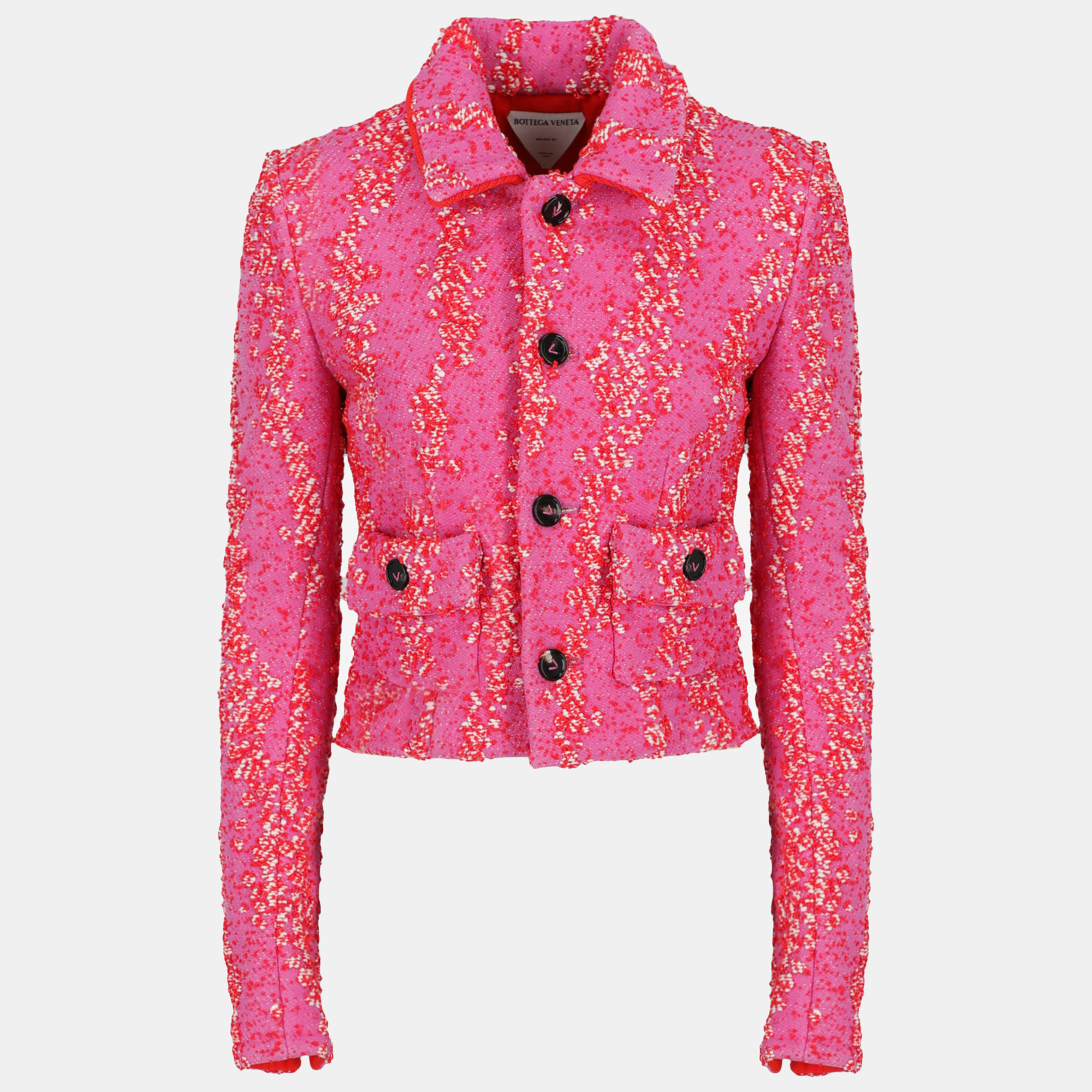 Bottega Veneta  Women's Cotton Jacket - Pink - XXS