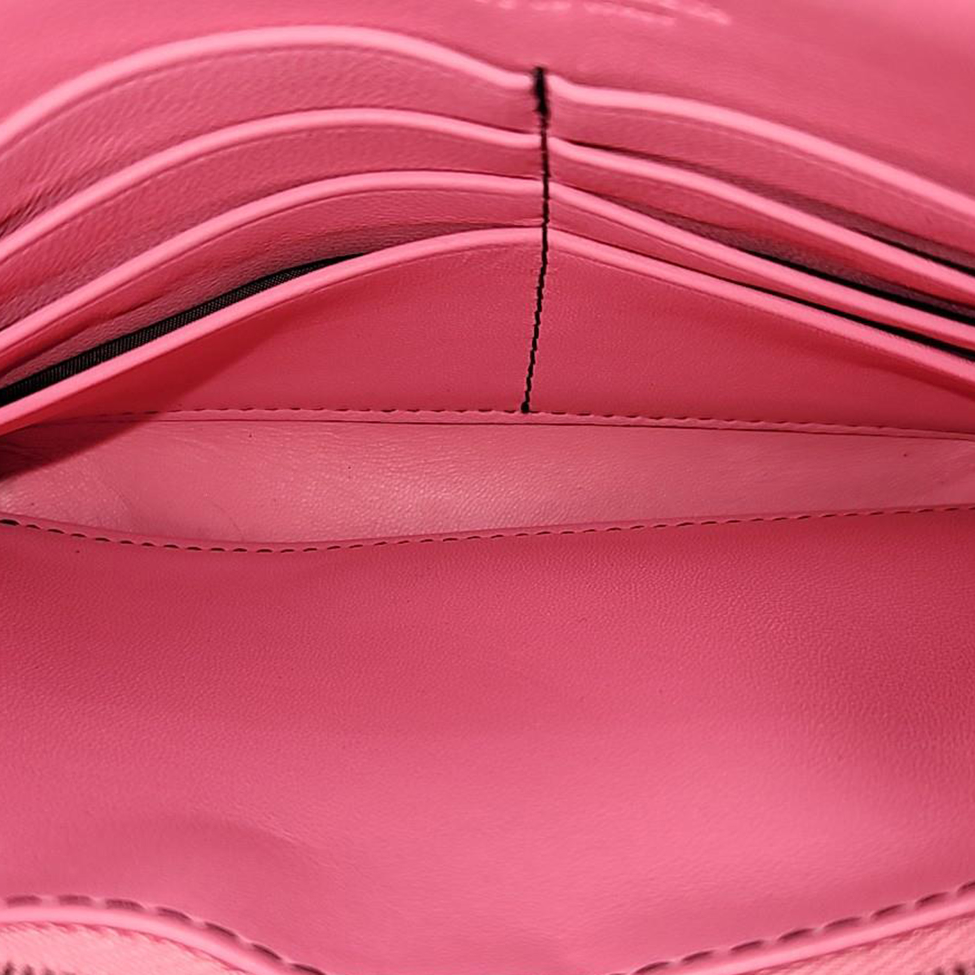 Bottega Veneta Pink Intrecciato Leather Camera Bag