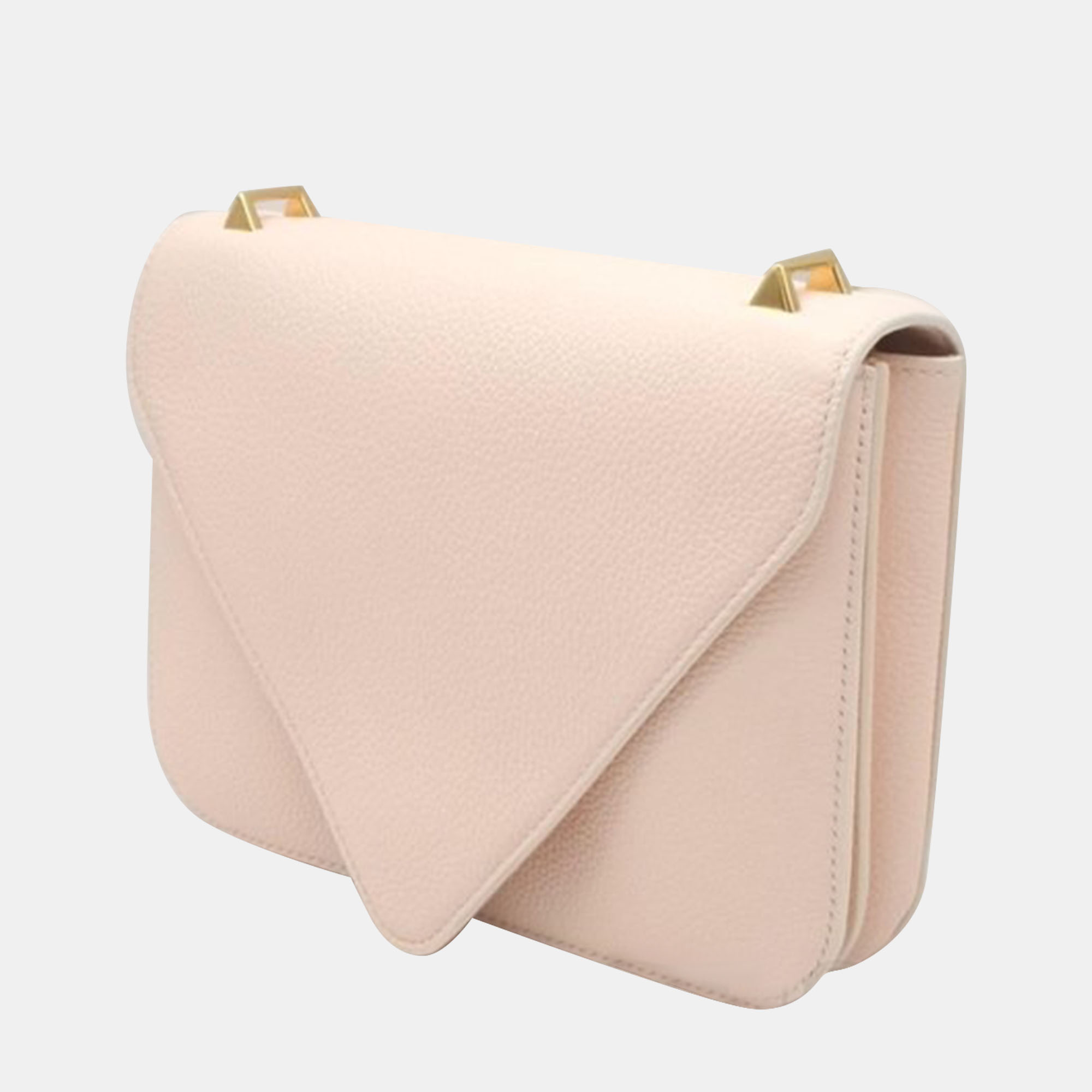 Bottega Veneta Pink Leather Mount Shoulder Bag