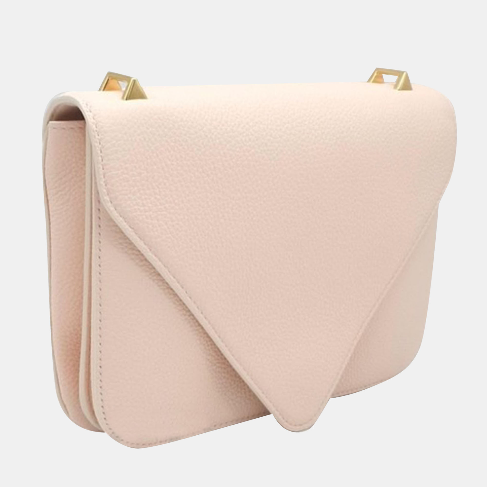 Bottega Veneta Pink Leather Mount Shoulder Bag