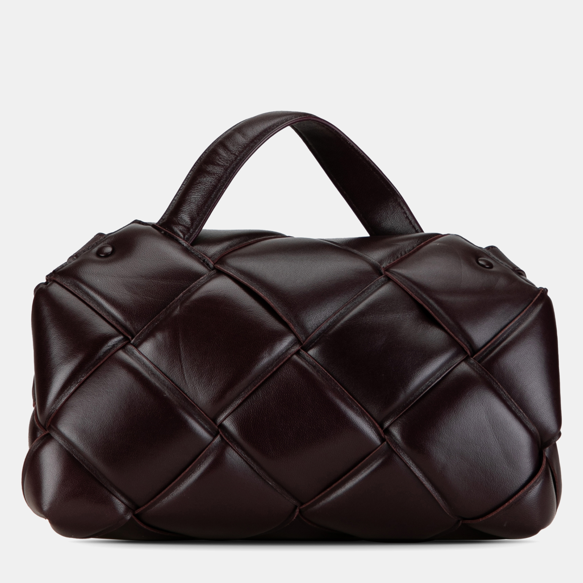 Bottega Veneta Maxi Intrecciato Padded Top Handle Bag