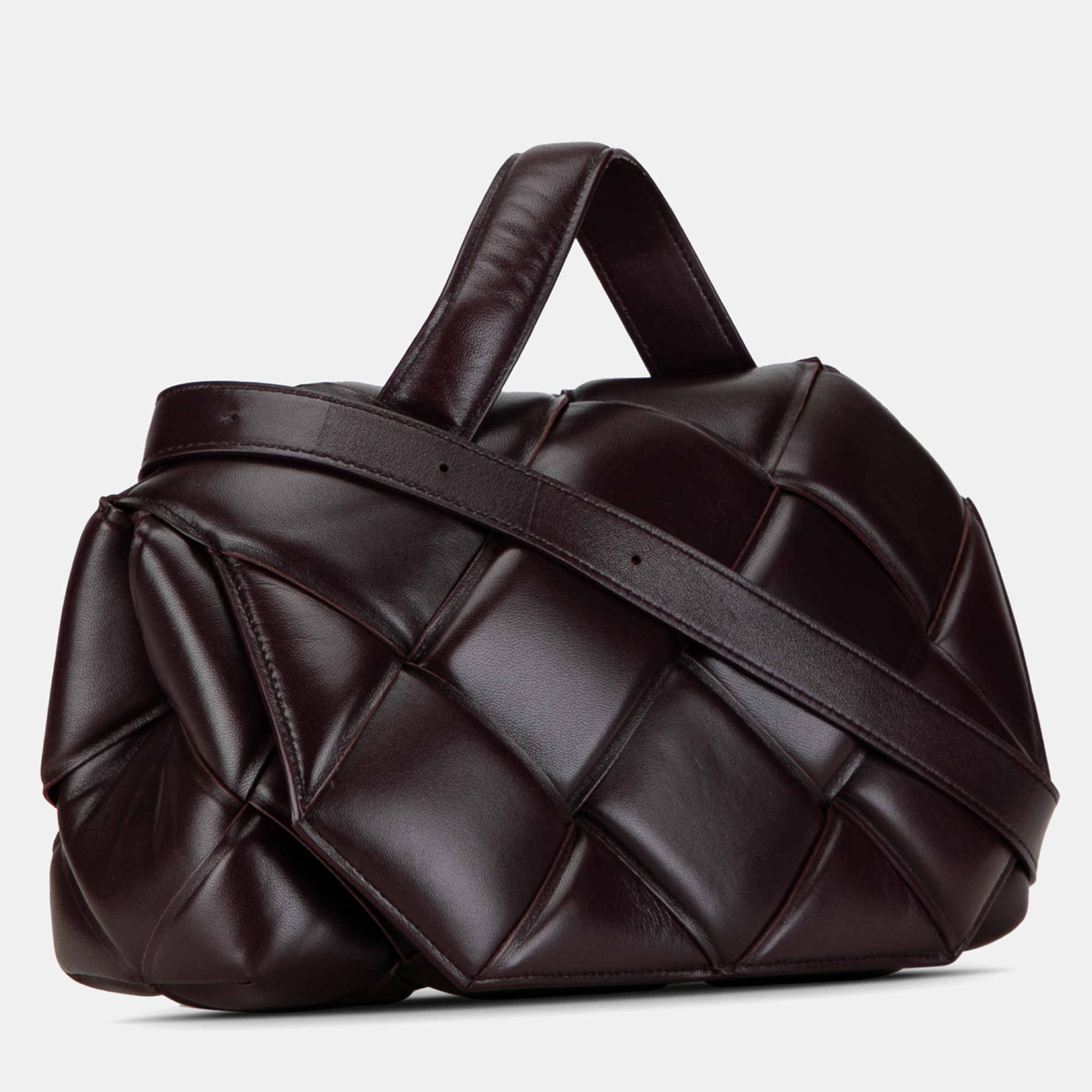 Bottega Veneta Maxi Intrecciato Padded Top Handle Bag