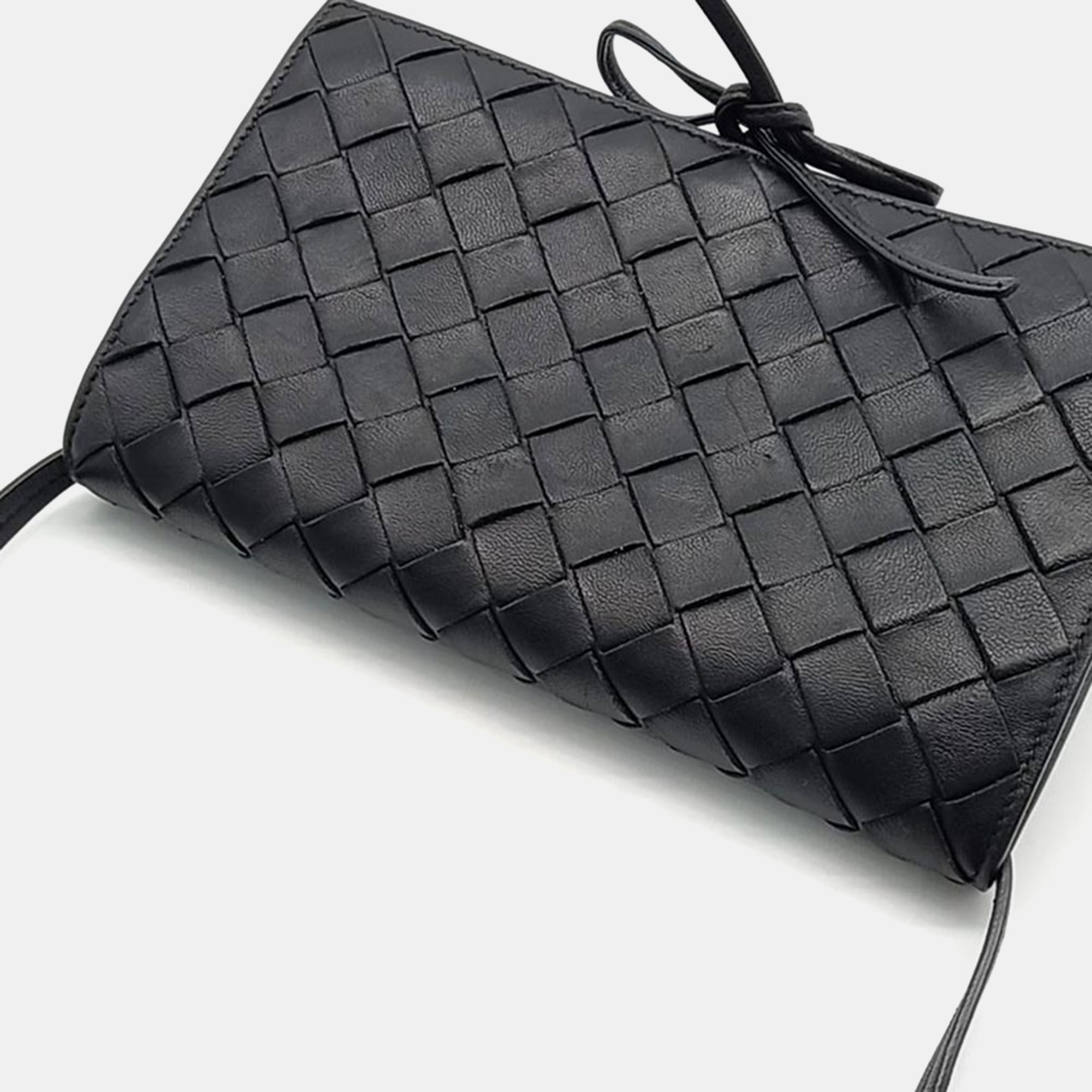 Bottega Veneta Mesh Mini Crossbody Bag