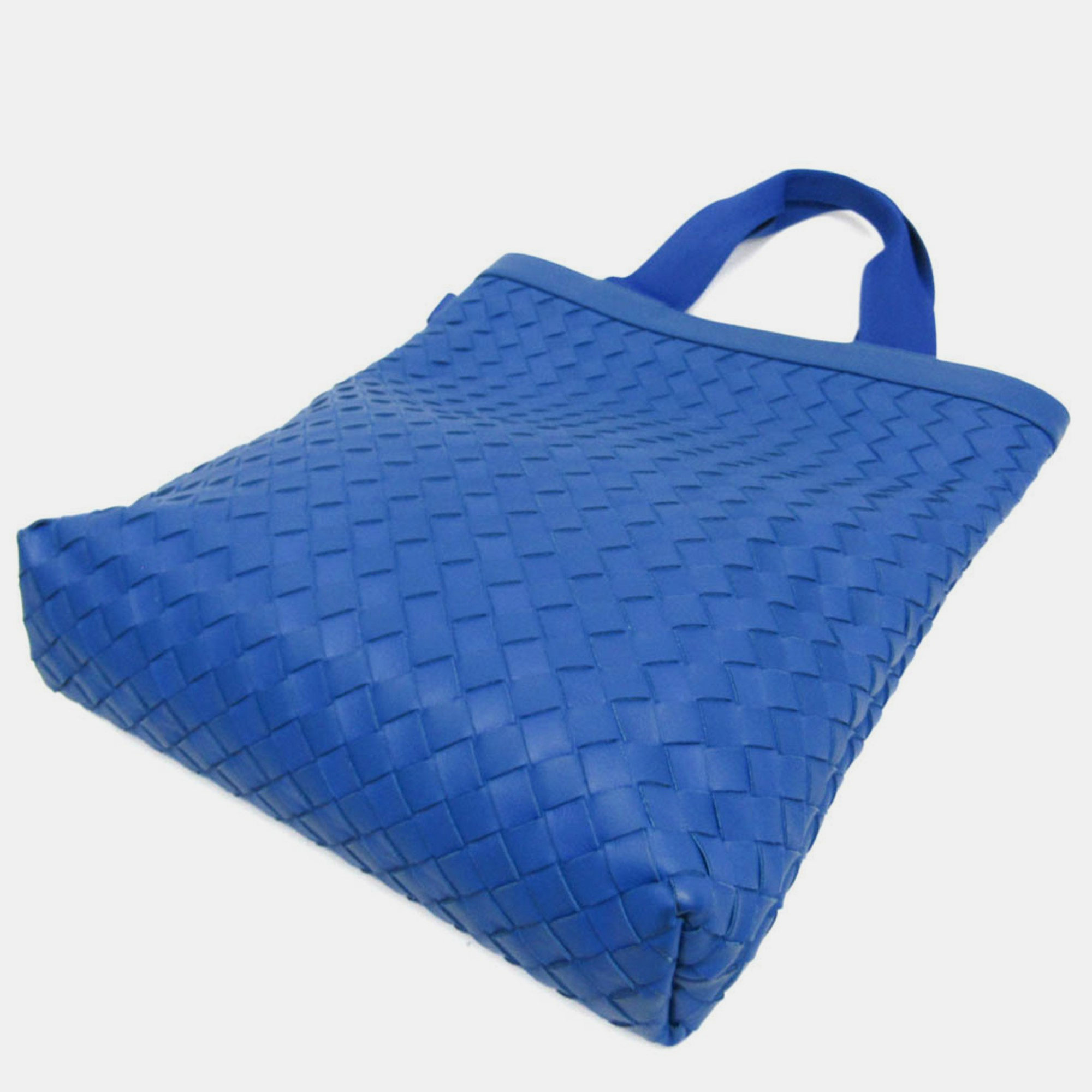 Bottega Veneta Cobalt Nappa Intrecciato Hydrology Tote Bag