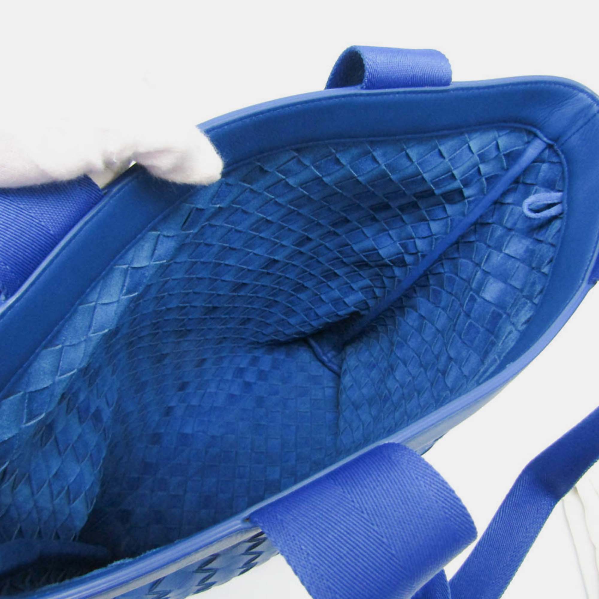 Bottega Veneta Cobalt Nappa Intrecciato Hydrology Tote Bag