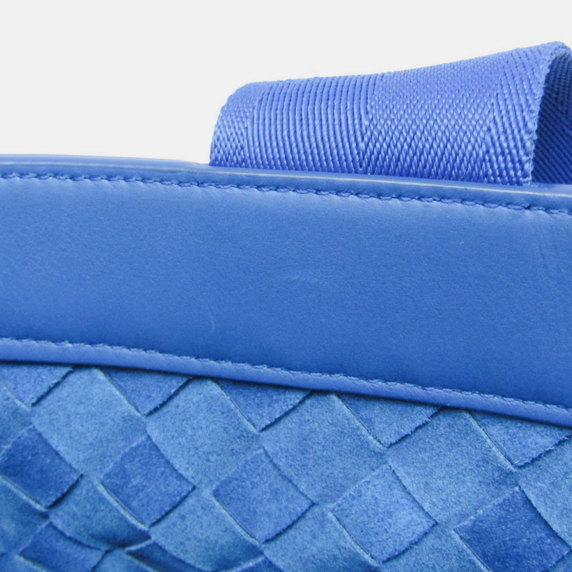 Bottega Veneta Cobalt Nappa Intrecciato Hydrology Tote Bag