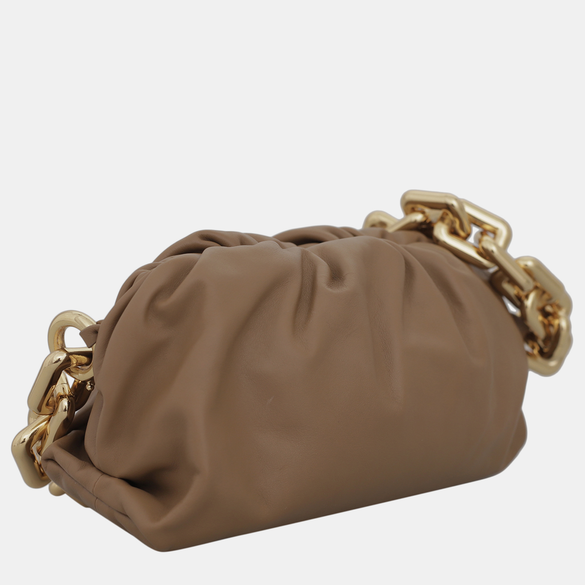 Bottega Veneta Brown The Pouch Chain Bag