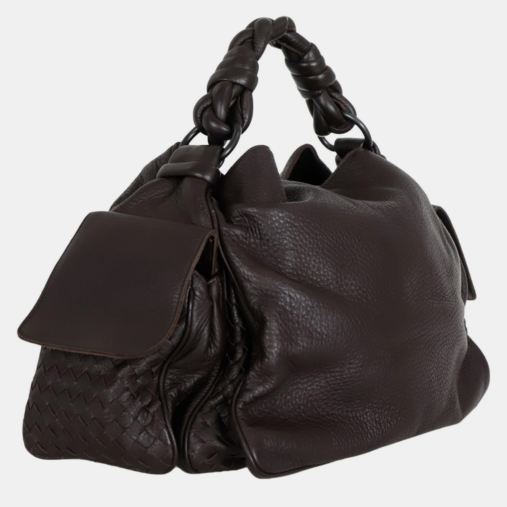 Bottega Veneta Intrecciato Handle Bag