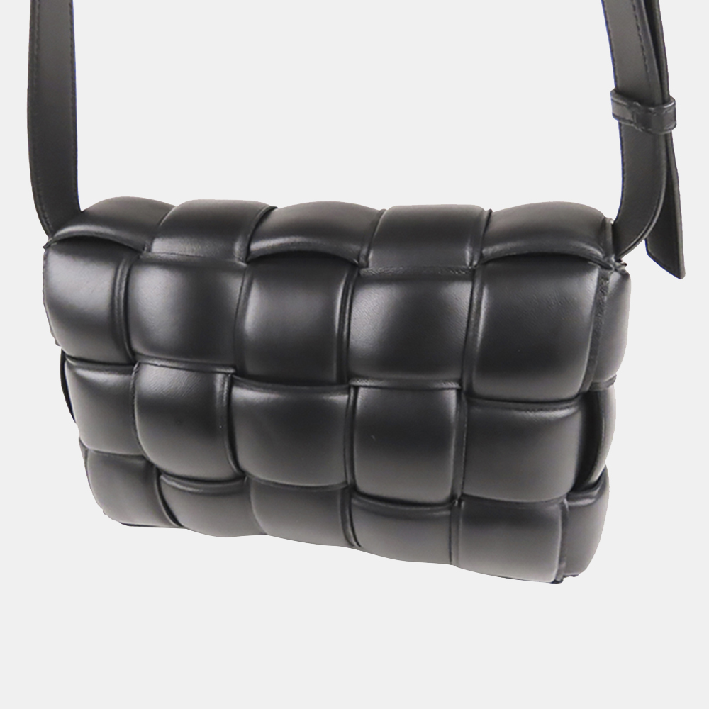 Bottega Veneta Black Padded Cassette Leather Crossbody Bag
Bottega Veneta Black Padded Cassette Leather Crossbody Bag