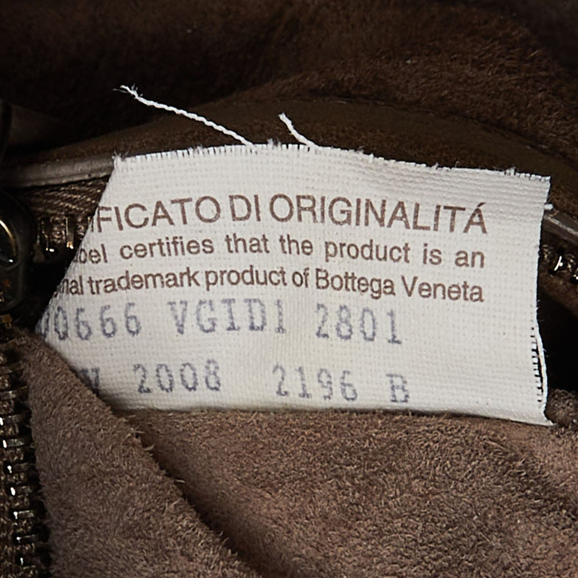 Bottega Veneta Beige Intrecciato Leather Boston Bag