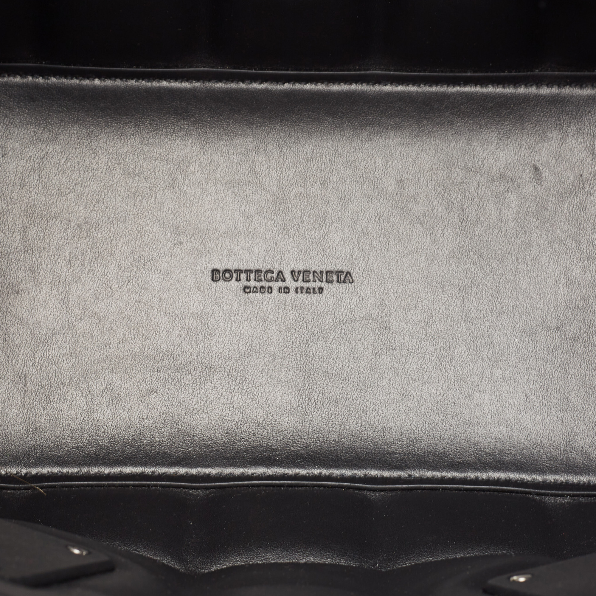 Bottega Veneta Black Quilted Padded Leather Medium Swoop Satchel