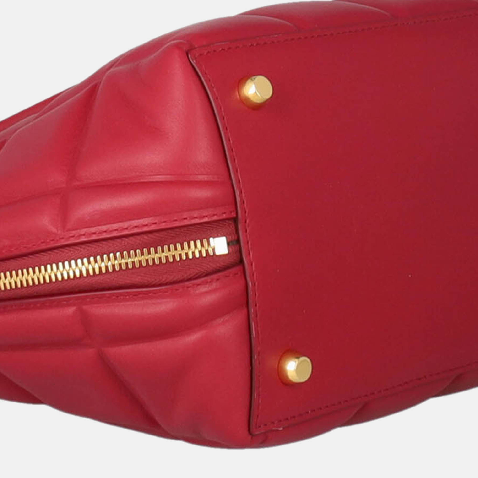 Bottega Veneta  Women's Leather Tote Bag - Purple - One Size