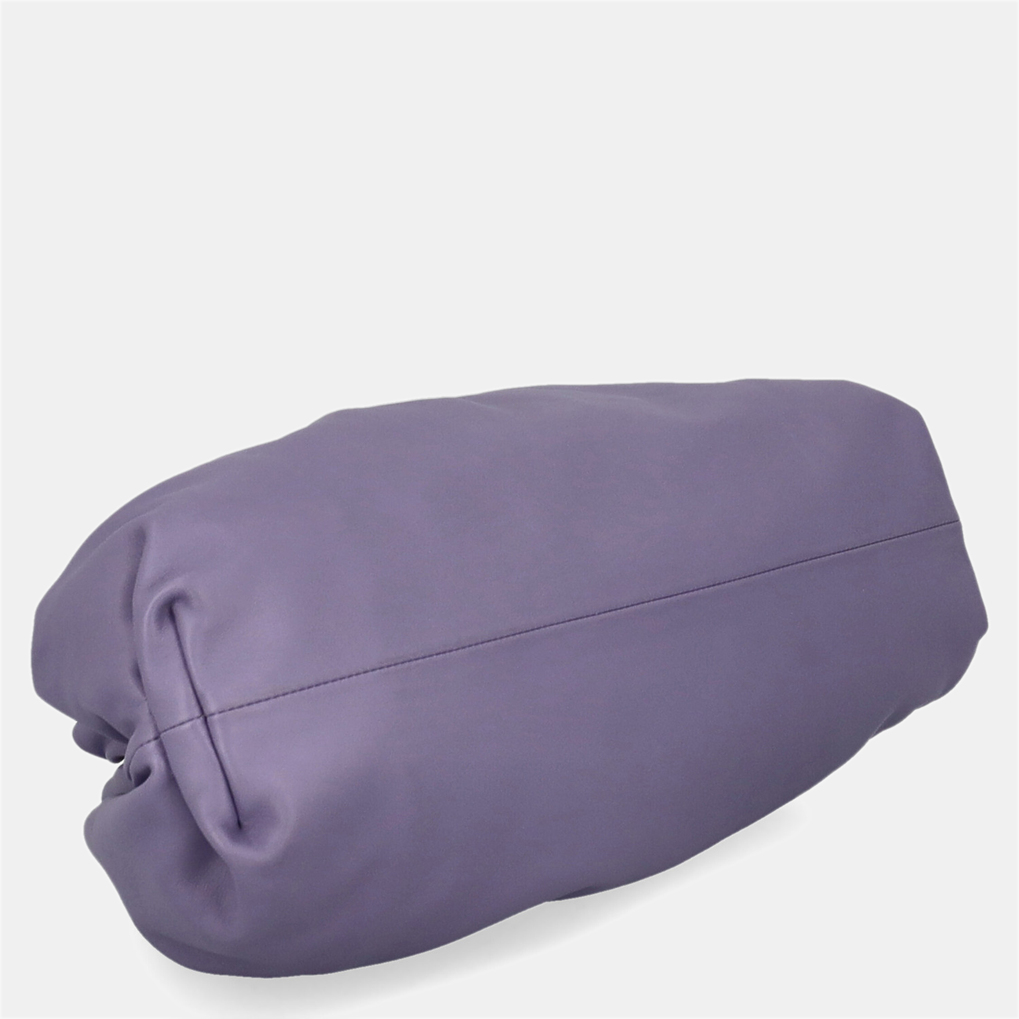 Bottega Veneta  Women's Leather Clutch Bag - Purple - One Size