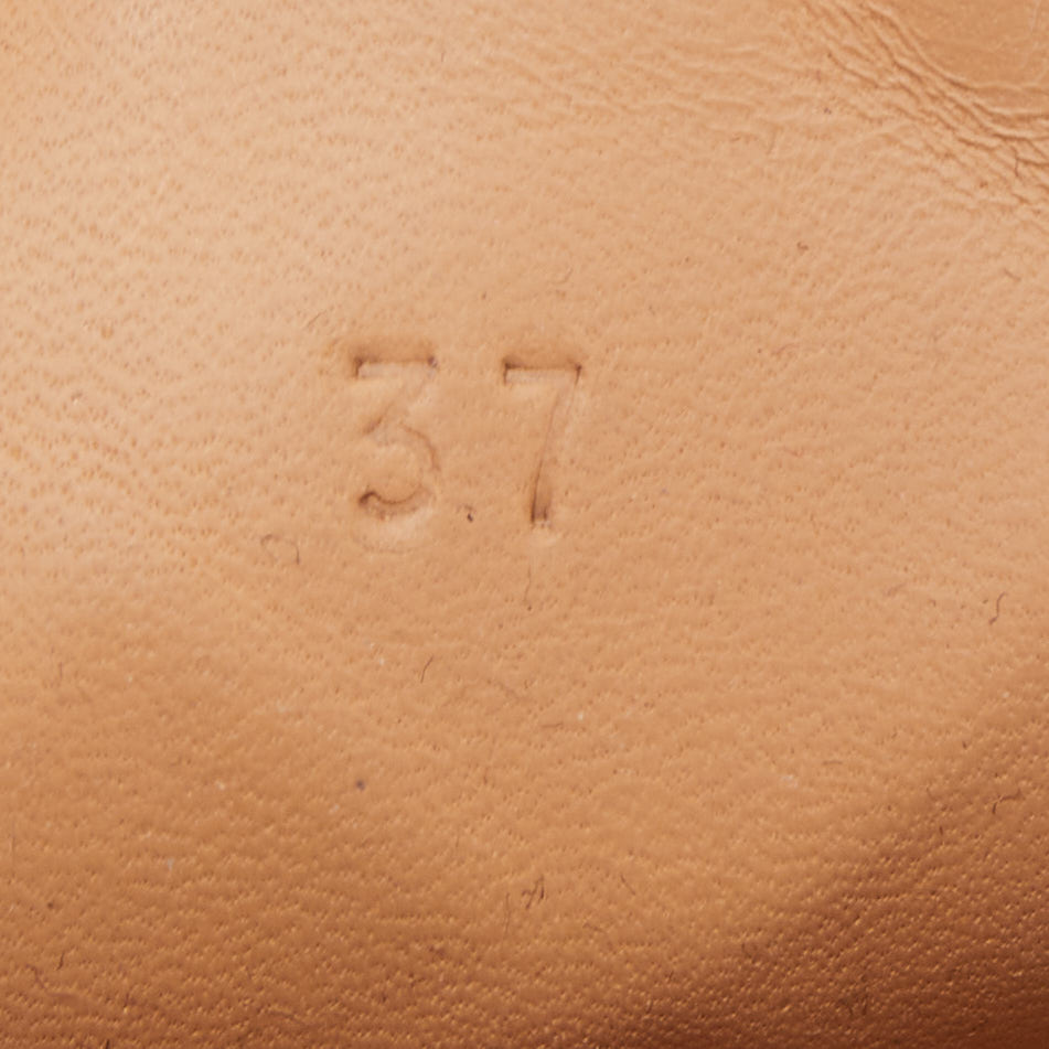 Bottega Veneta Tan Intrecciato Leather Douglas Loafers Size 37