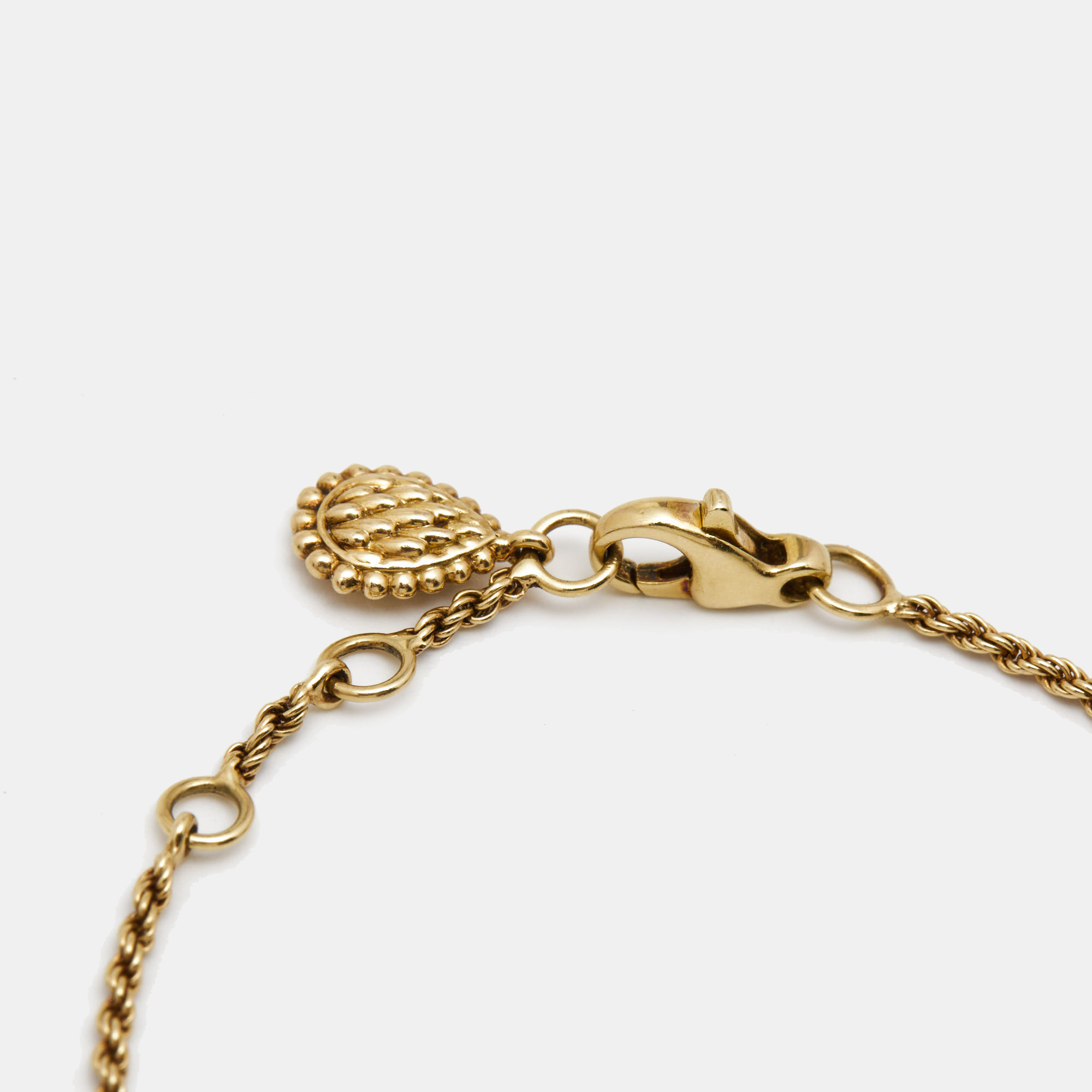 Boucheron Serpent Boheme Diamonds 18k Yellow Gold S Motif Bracelet
