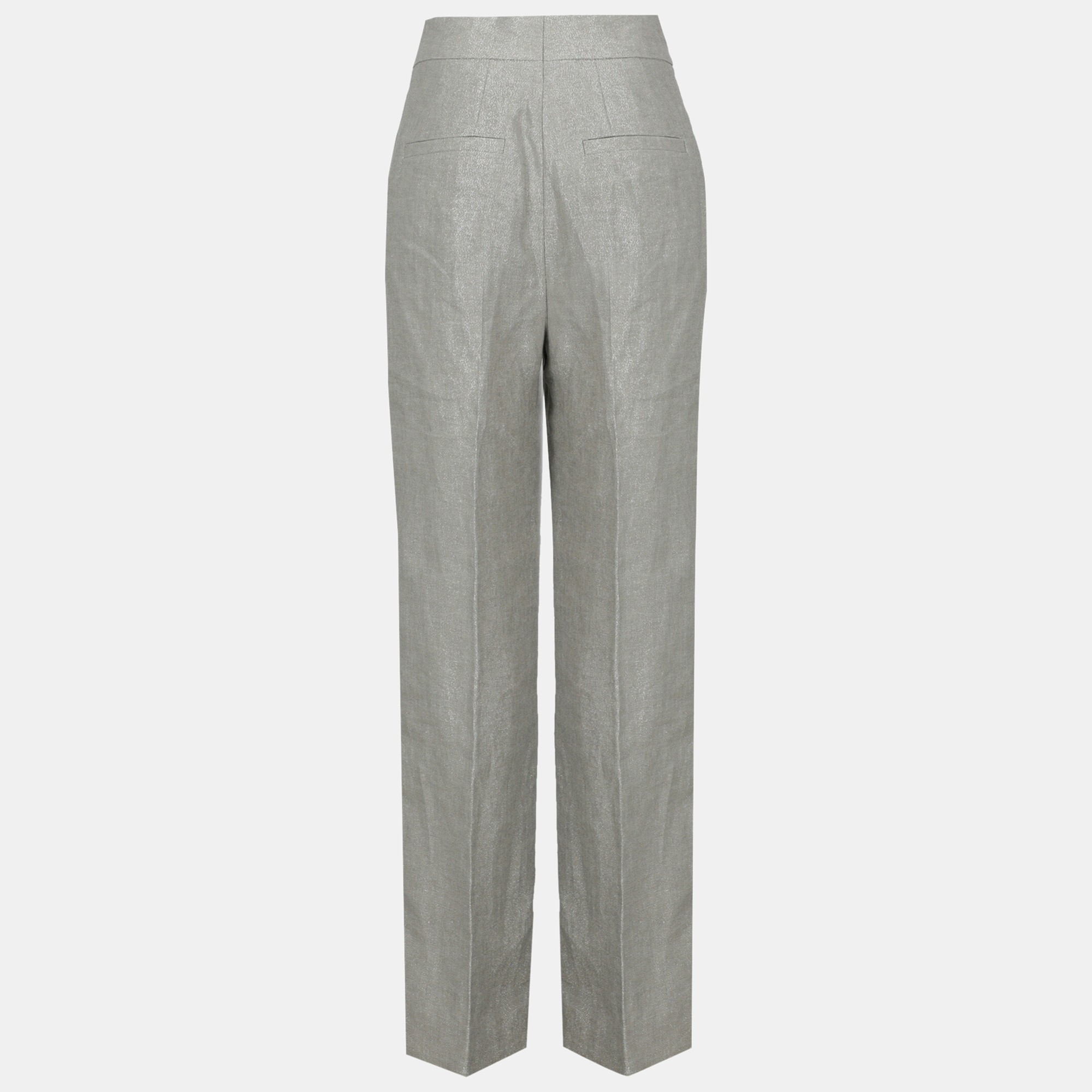 Brunello Cucinelli  Women's Eco-Friendly Fabric Pantsuit - Silver - S