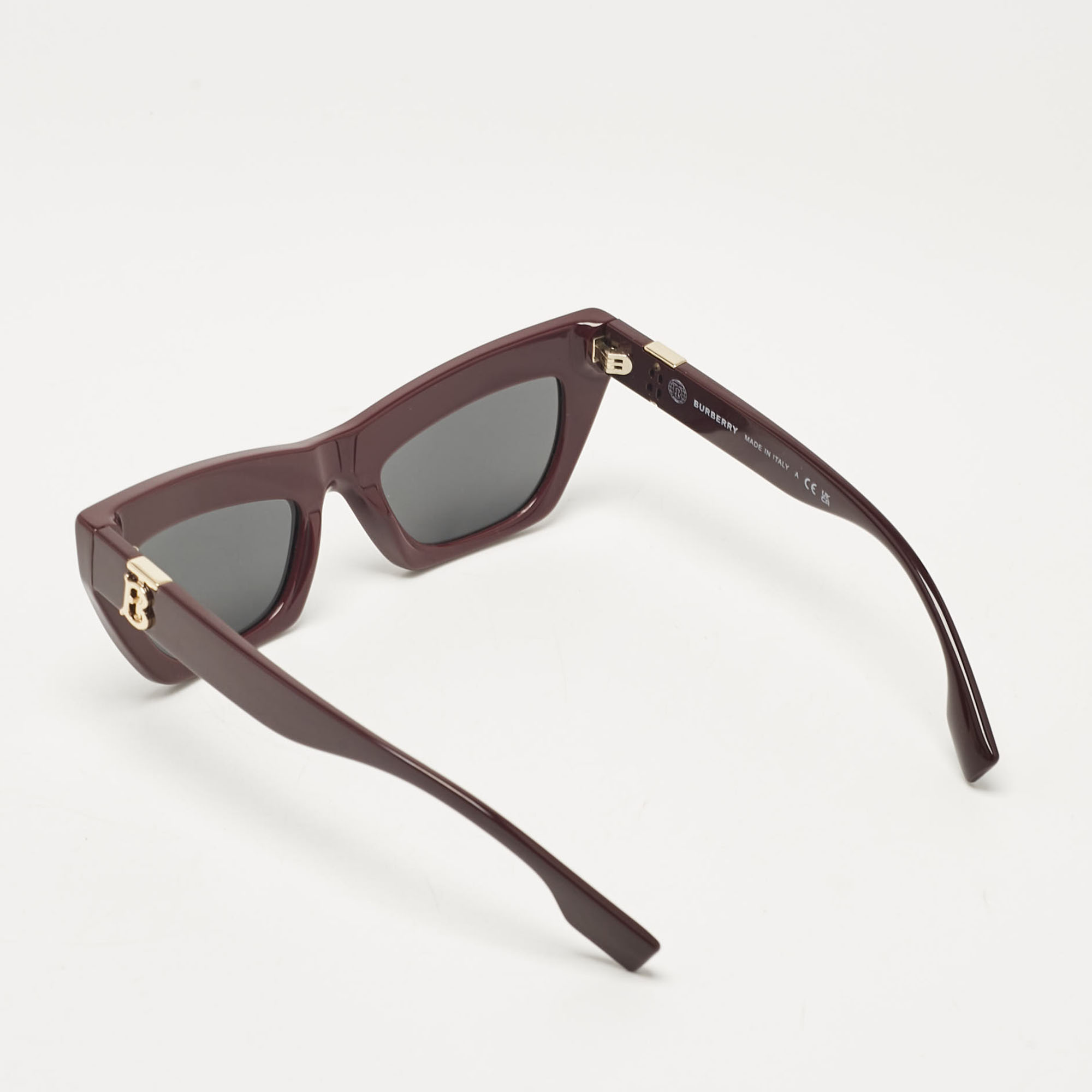 Burberry Black Purple B4405 CatEye Sunglasses