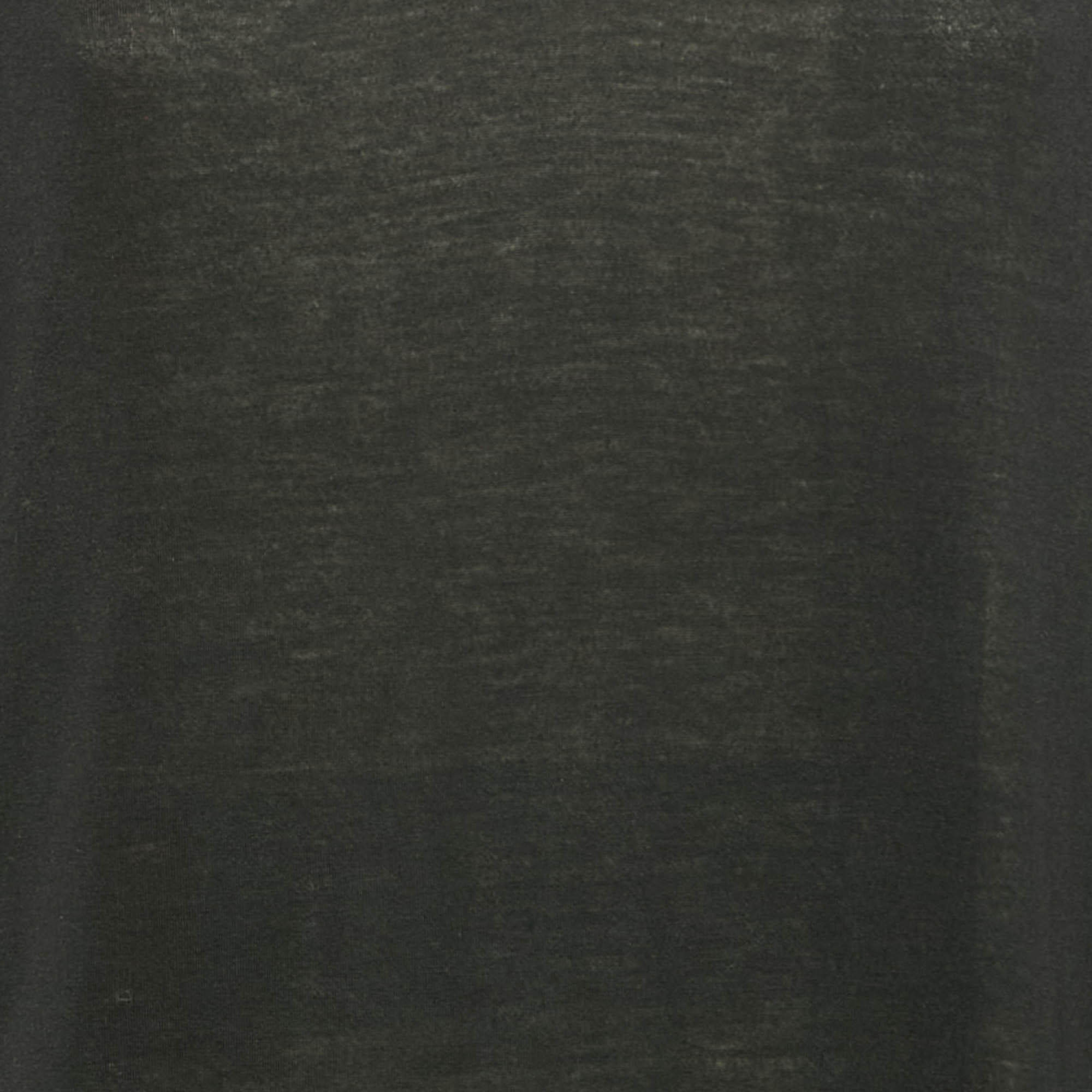 Burberry Black Jersey V-Neck T-Shirt XL