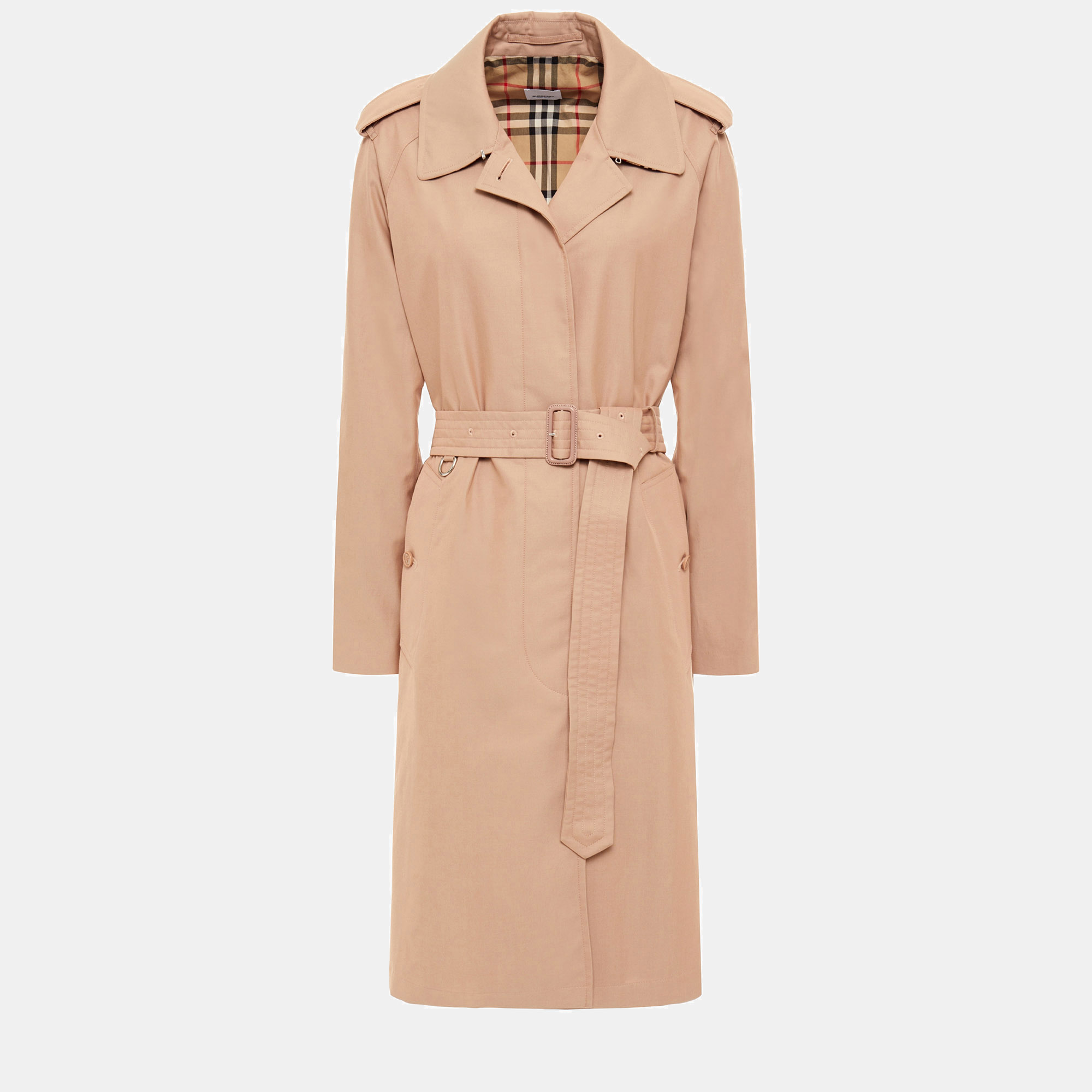 Burberry cotton trench coat 8