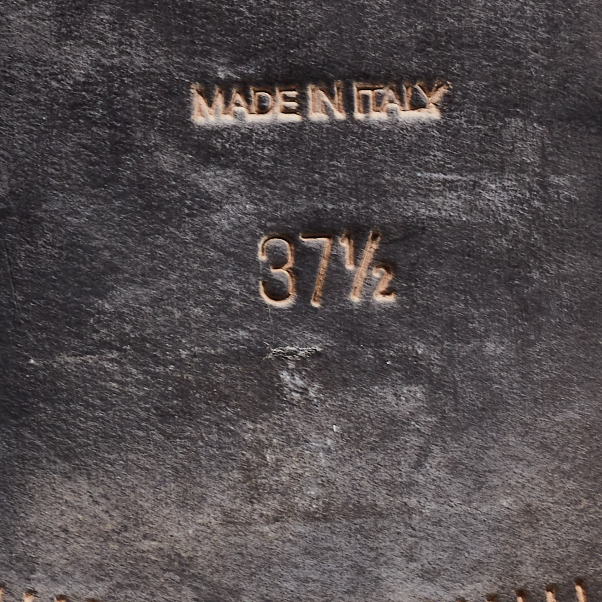 Burberry Burgundy Studded Leather Ampney Fringe Detail Oxfords  Size 37.5