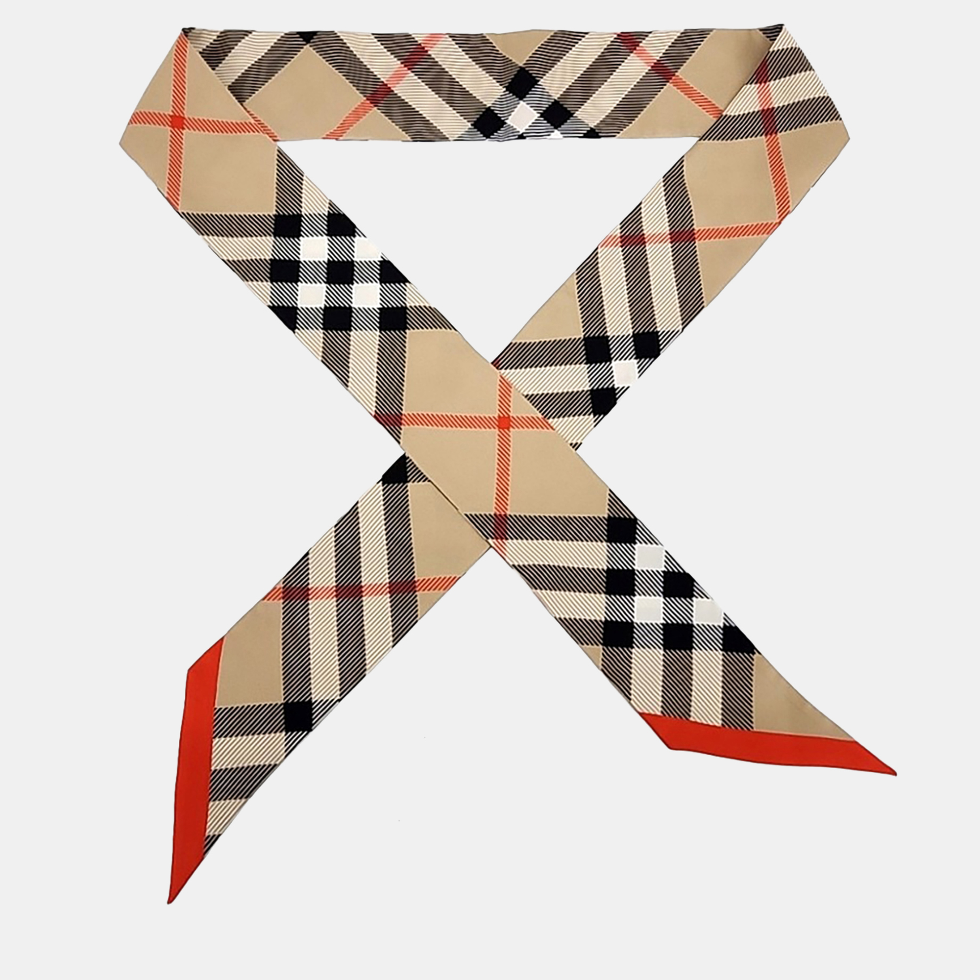 Burberry Beige, Multicolor Silk Scarf
Burberry Beige, Multicolor Silk Scarf