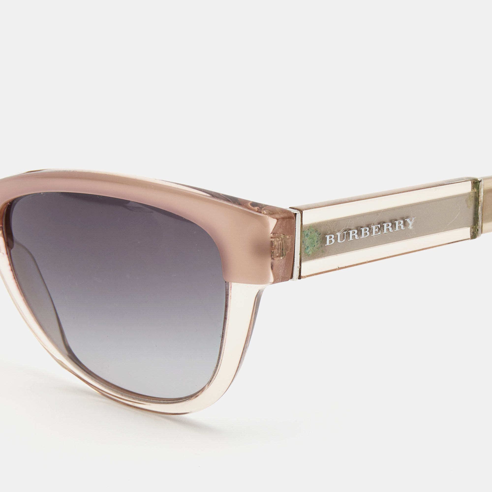 Burberry Light Pink 3560/8G Gradient Cat Eye Sunglasses
