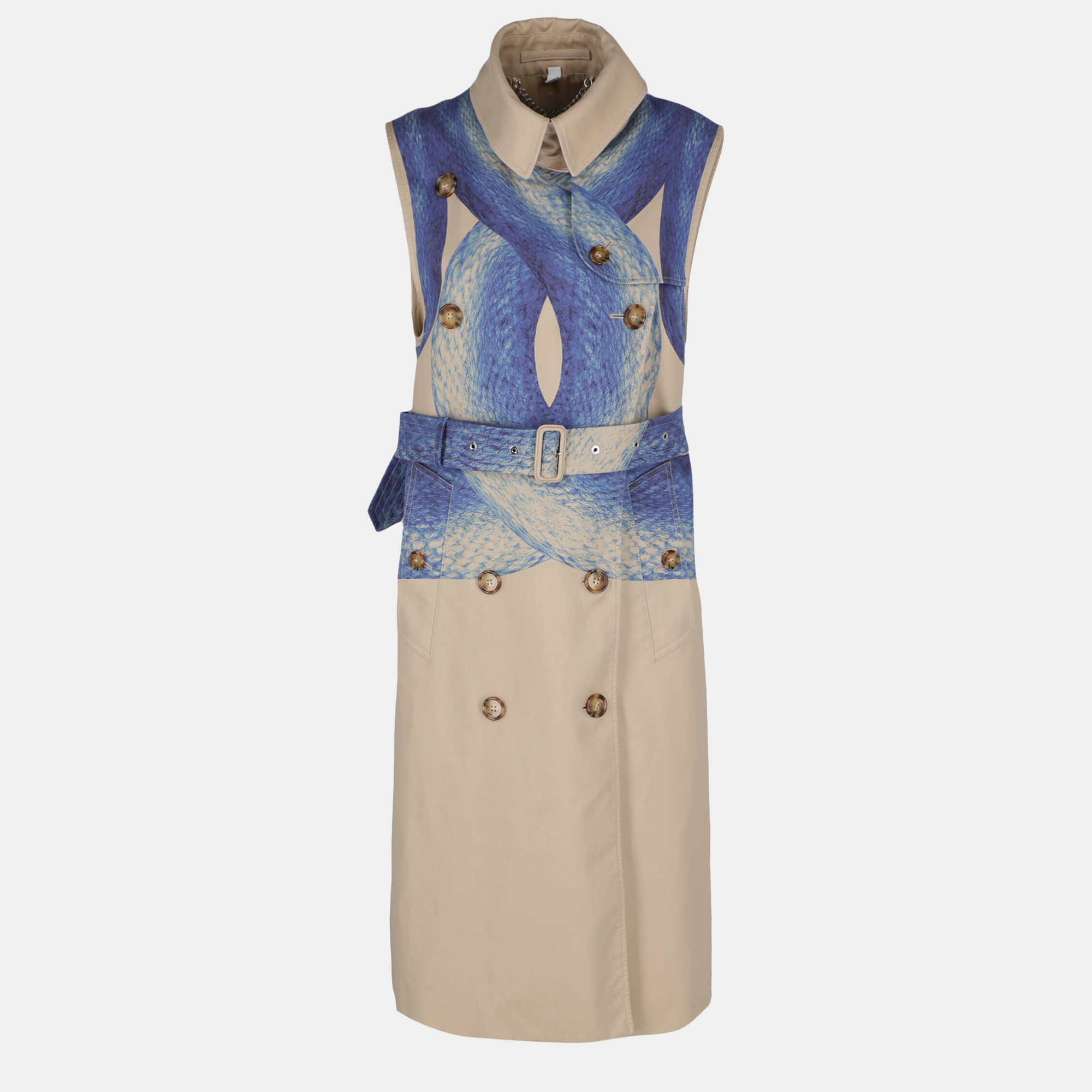 Burberry  Women's Cotton Raincoat - Beige - XXXS