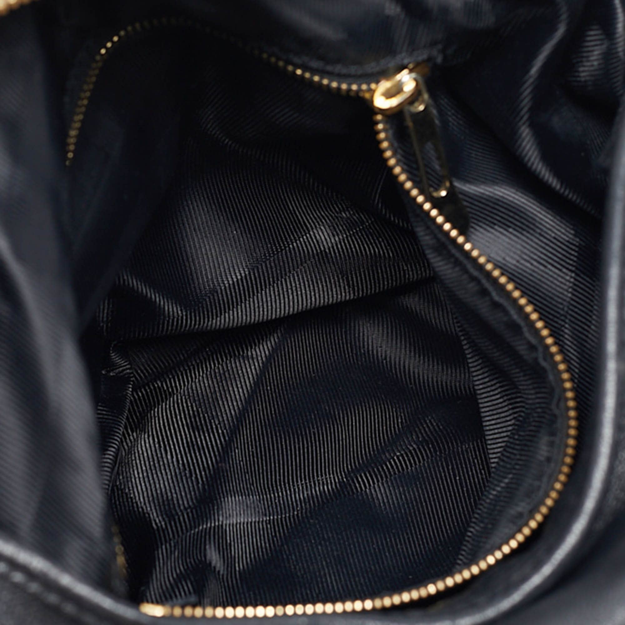 Burberry Black Leather Horsebit Hobo