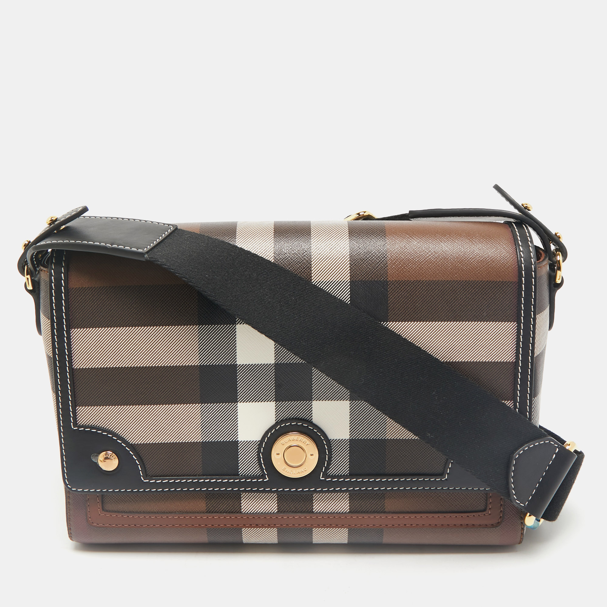 Burberry Dark Birch Brown Giant E-Check Canvas and Leather Note Crossbody Bag, Green
Burberry Dark Birch Brown Giant E-Check Canvas and Leather Note Crossbody Bag, Green