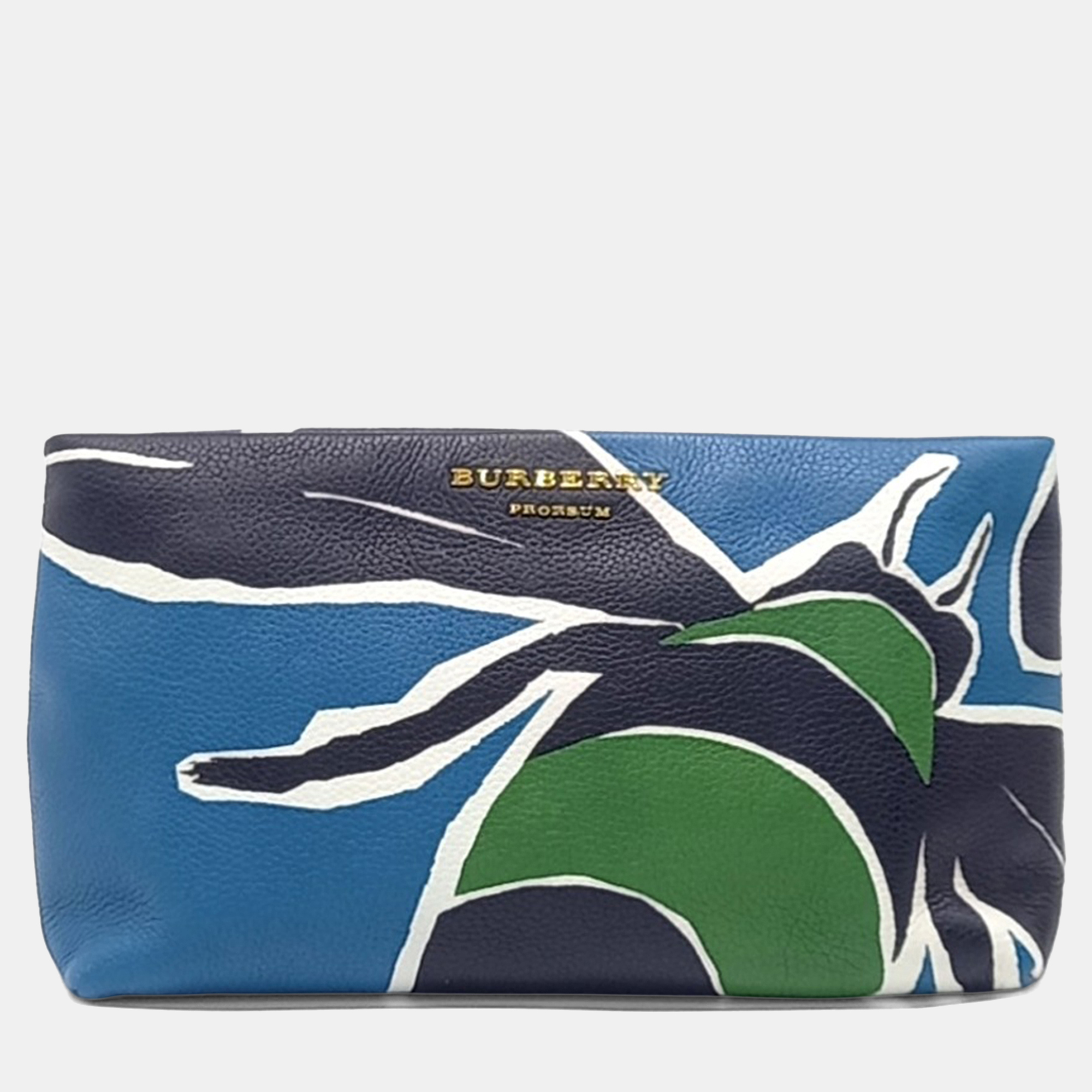 Burberry Multicolor Leather Prorsum Pouch
Burberry Multicolor Leather Prorsum Pouch