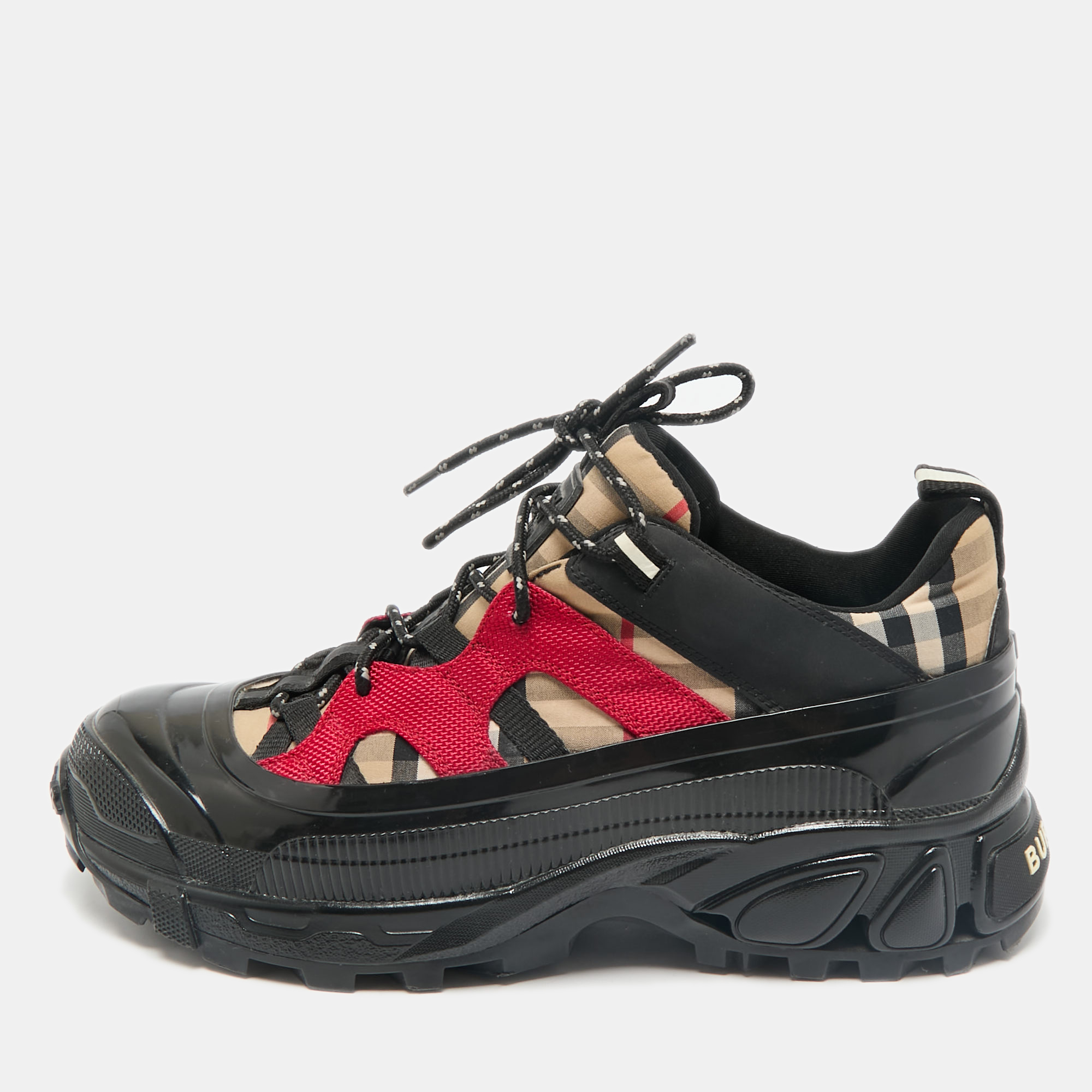 Burberry Multicolor Canvas and Fabric Arthur Low Top Sneakers Size
Burberry Multicolor Canvas and Fabric Arthur Low Top Sneakers Size