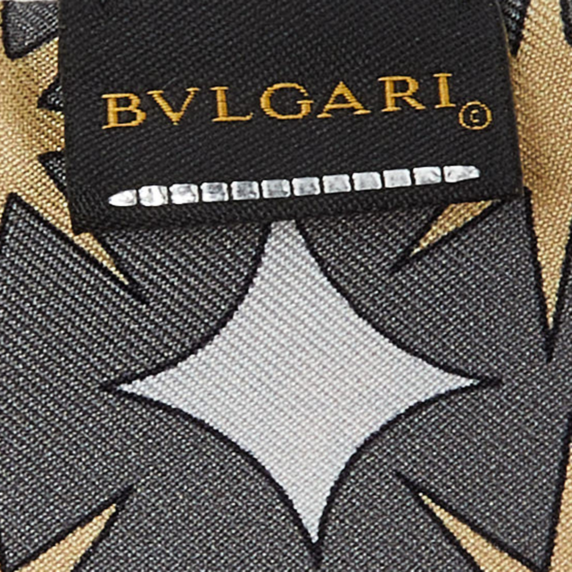 Bvlgari Multicolor Bulgari Time Print Silk Twilly