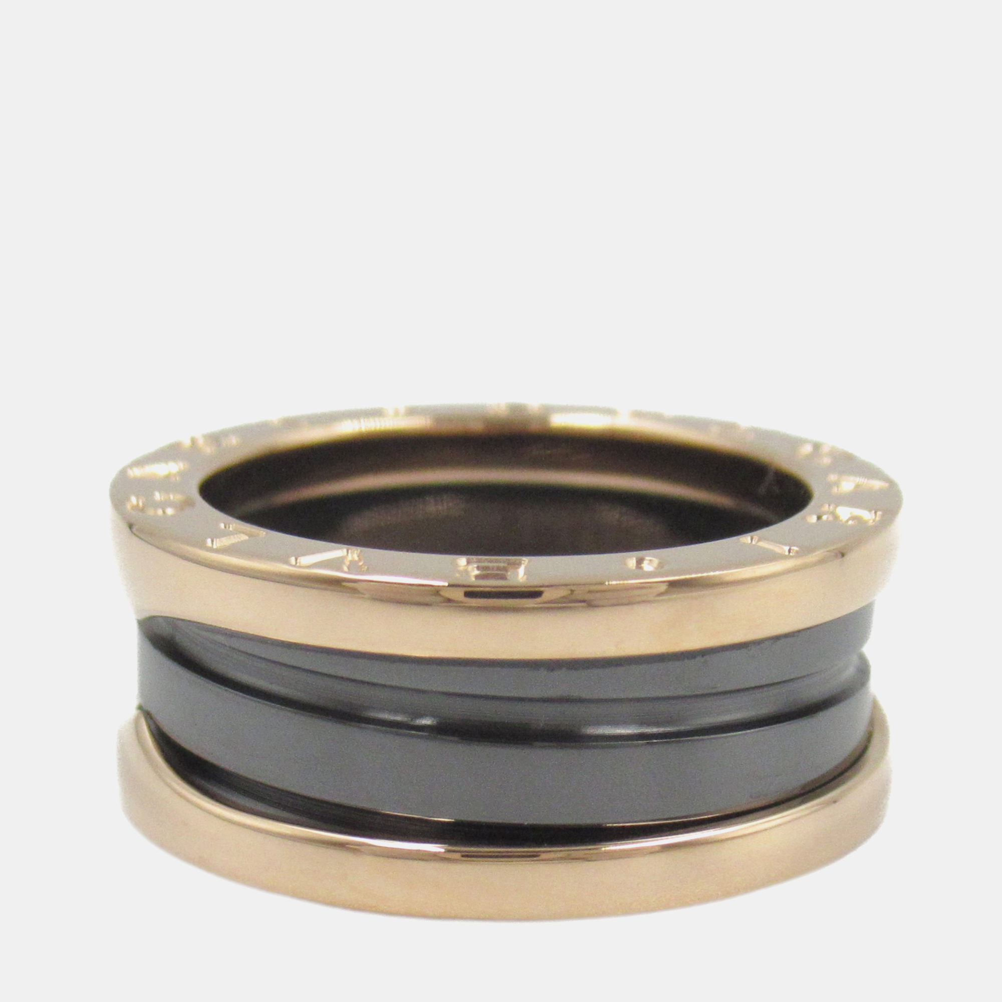 Bvlgari 18K Rose Gold and Ceramic B.Zero1 Two Band Ring, Pink
Bvlgari 18K Rose Gold and Ceramic B.Zero1 Two Band Ring, Pink