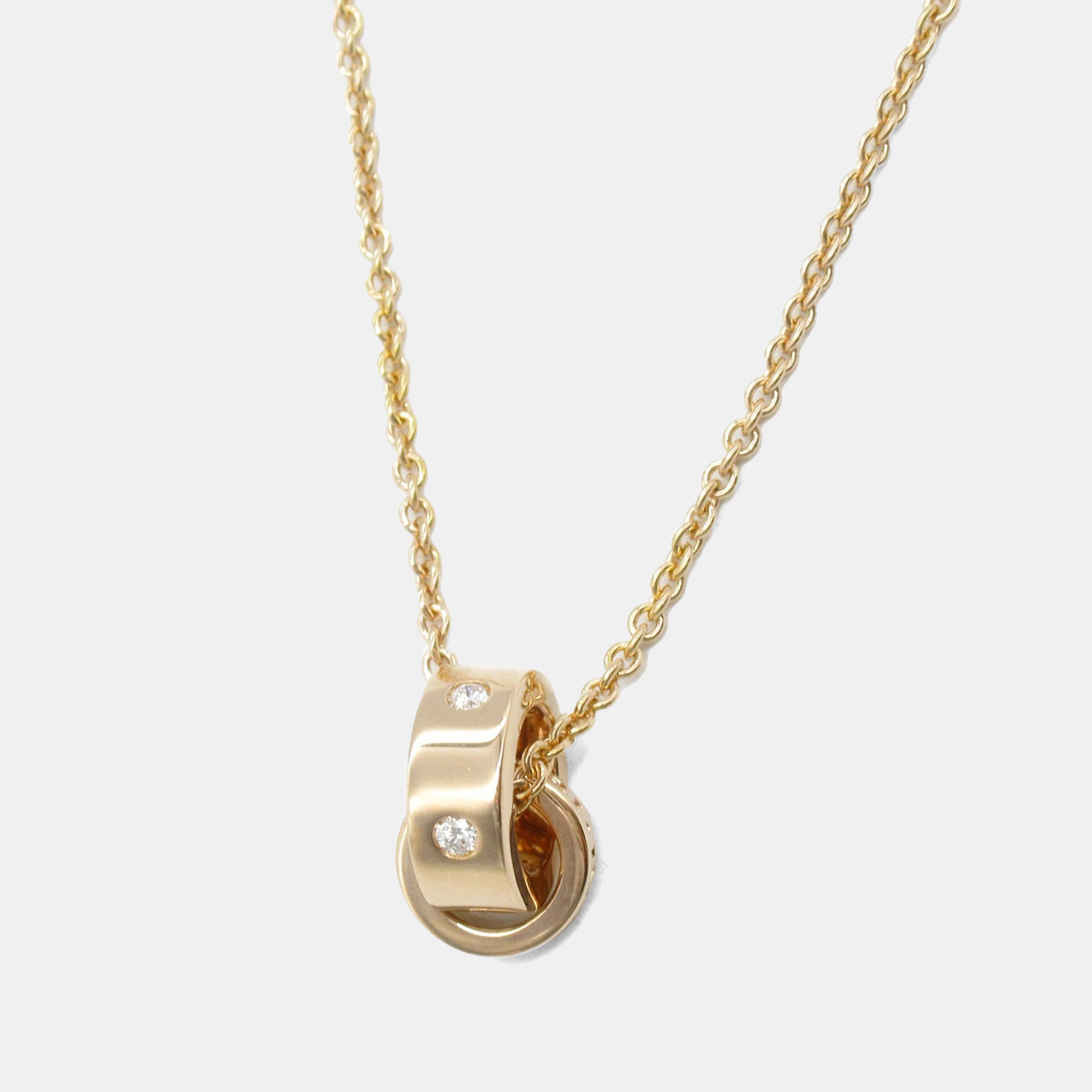 Bulgari BVLGARI BVLGARI 18K Rose Gold Diamond Link Pendant Necklace
Bulgari BVLGARI BVLGARI 18K Rose Gold Diamond Link Pendant Necklace