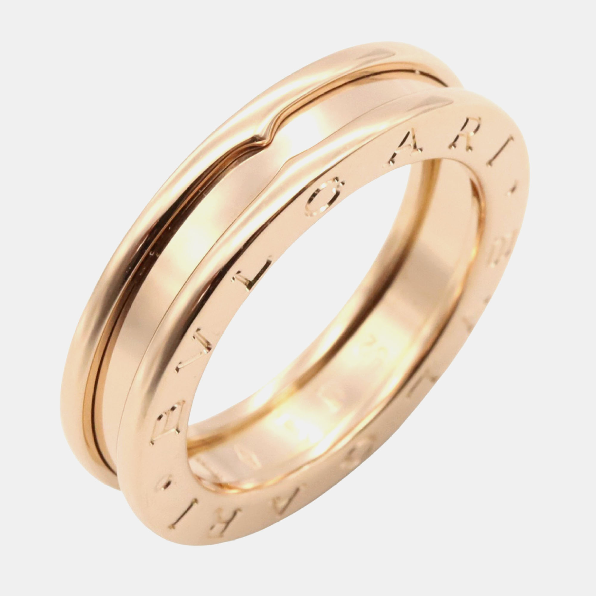 B.Zero1 1-Band 18K Rose Ring EU 52 - Bvlgari - Modalova