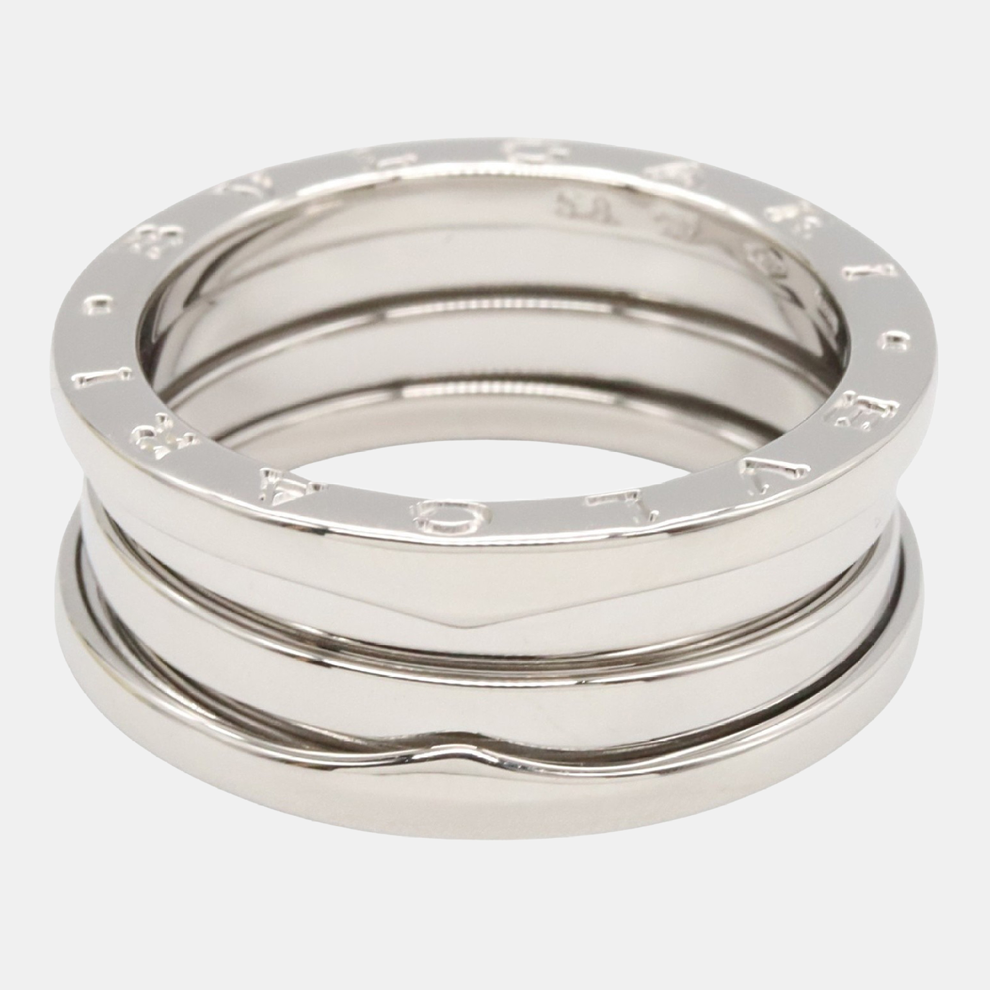 B-Zero1 Three Band 18K Gold Ring EU 58 - Bvlgari - Modalova